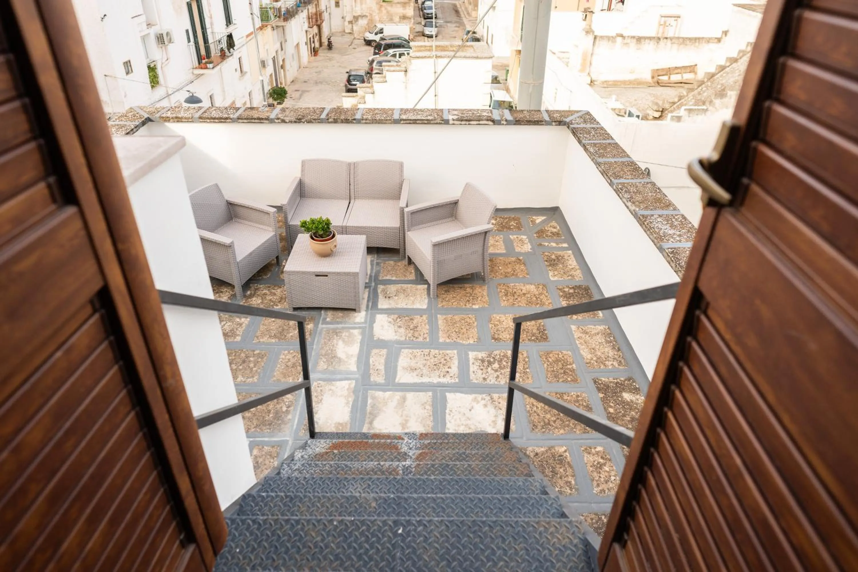 Balcony/Terrace in Palazzo De Luca by Apulia Hospitality