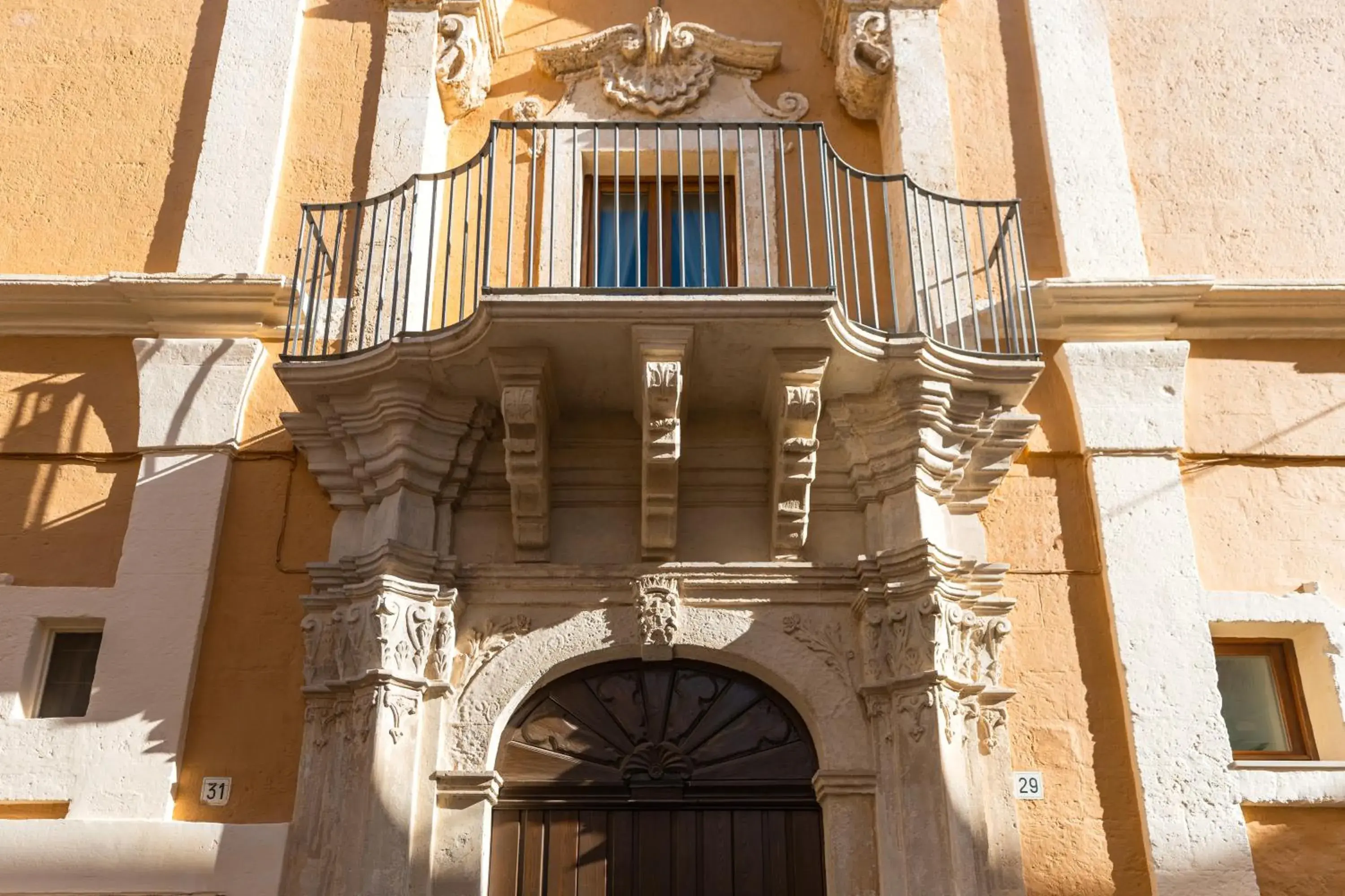 Facade/entrance in Palazzo De Luca by Apulia Hospitality Facade/entrance in Palazzo De Luca by Apulia Hospitality