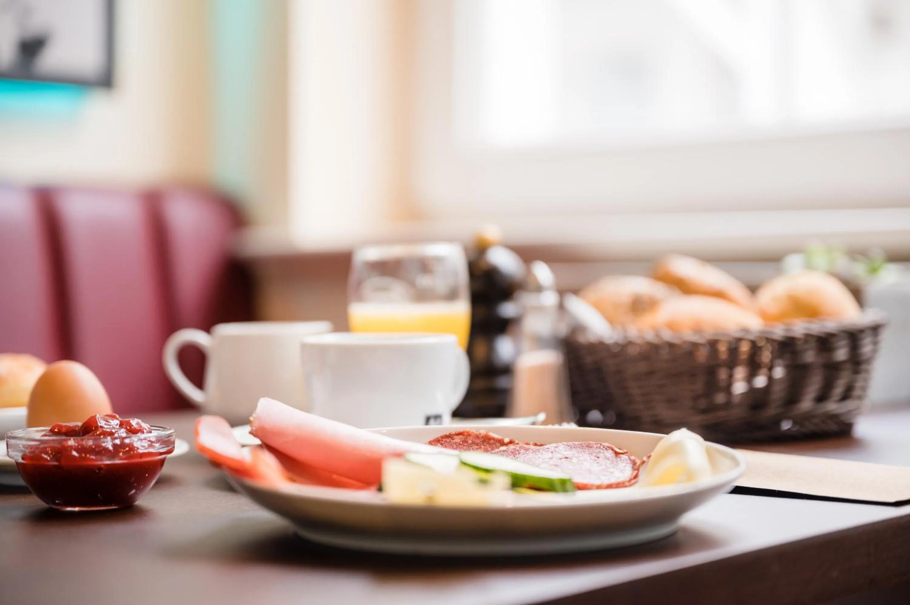 Restaurant/places to eat in Strandhaus Belvedere