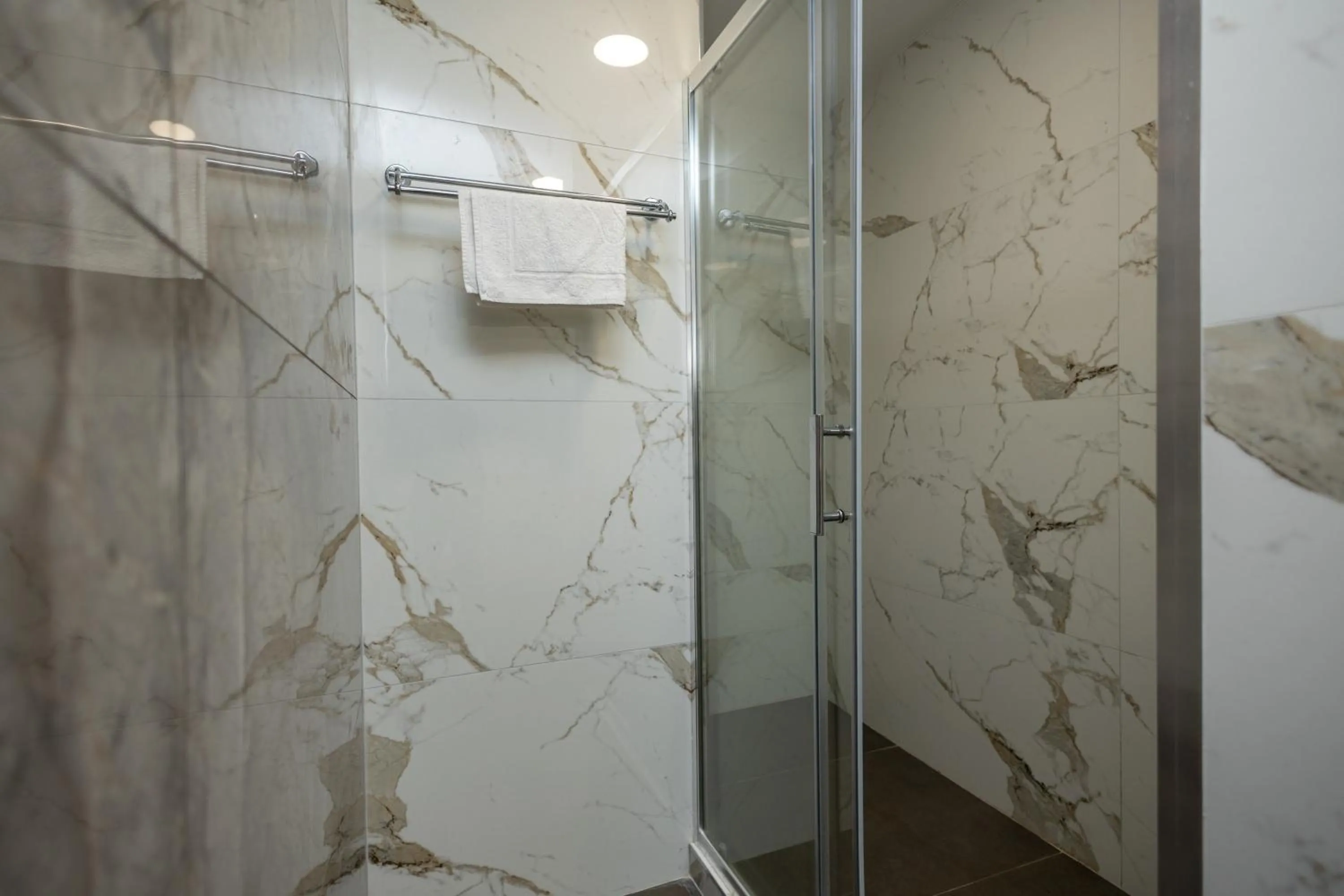 Shower in IRIS Hotel