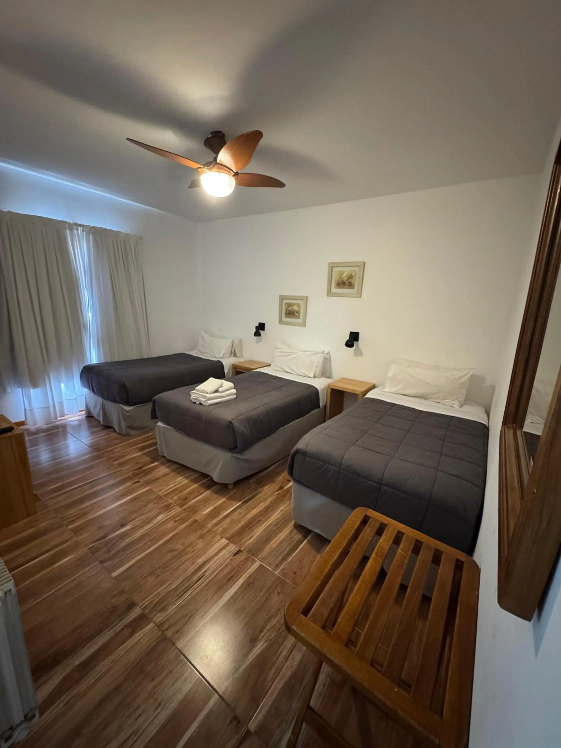 Bed in Hostería Cumbres Blancas