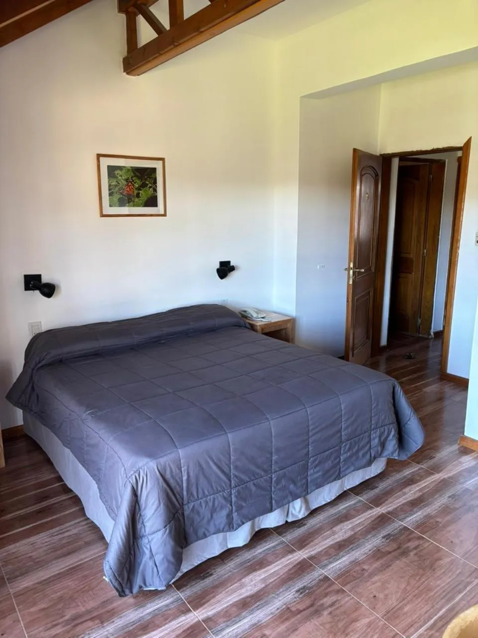 Bed in Hostería Cumbres Blancas