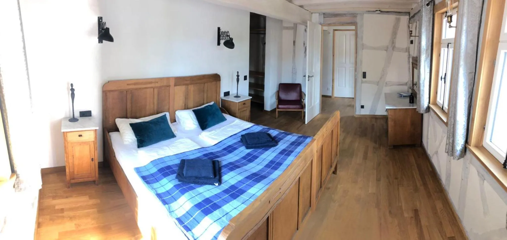 Bed in Gasthof zum Ochsen