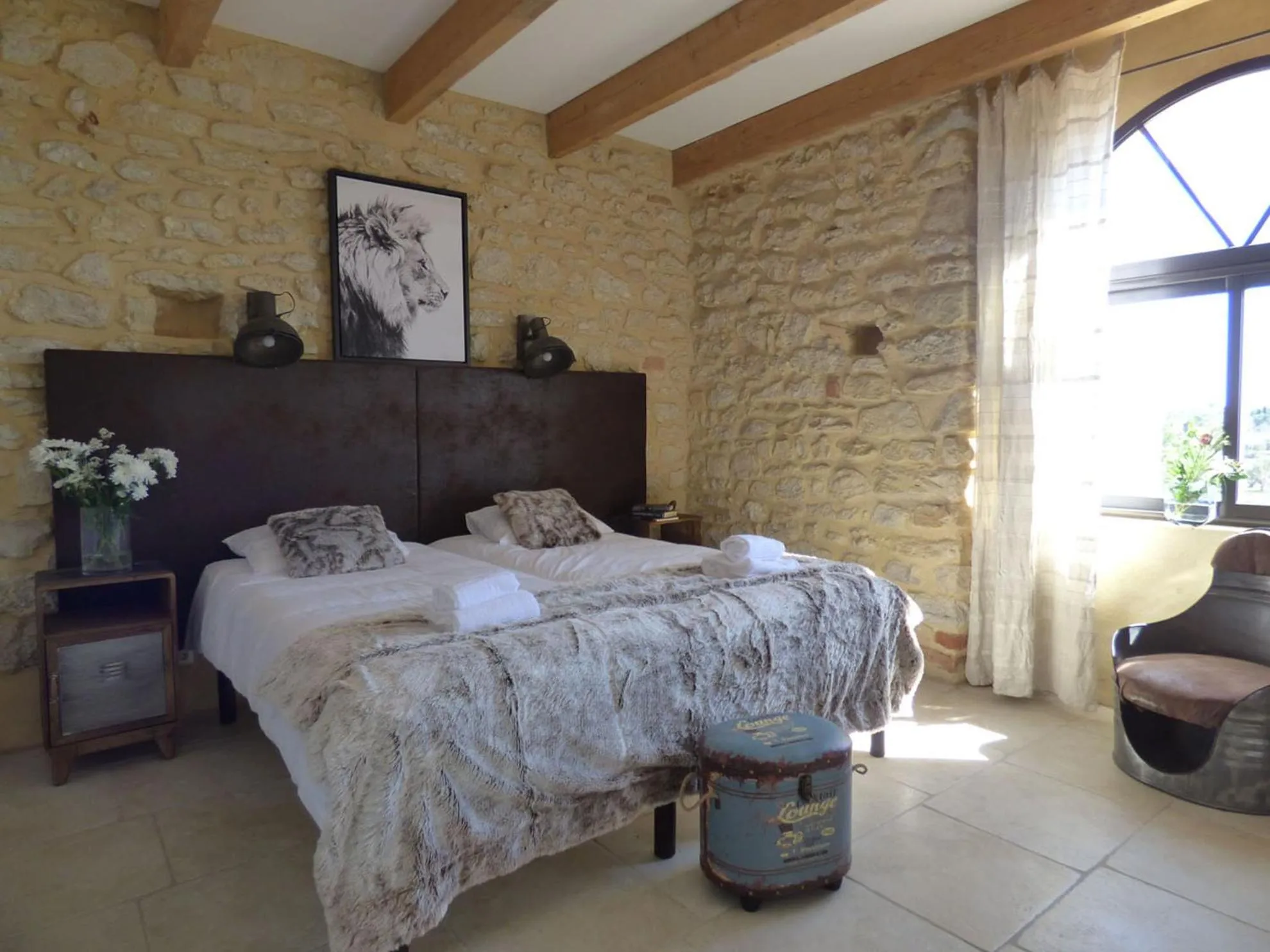Bedroom, Bed in Mas d'Asvin & Spa