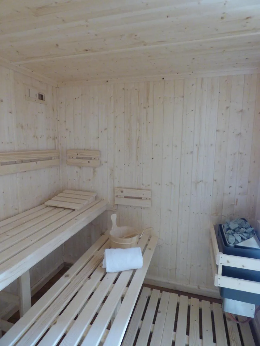 Sauna in Mas d'Asvin & Spa
