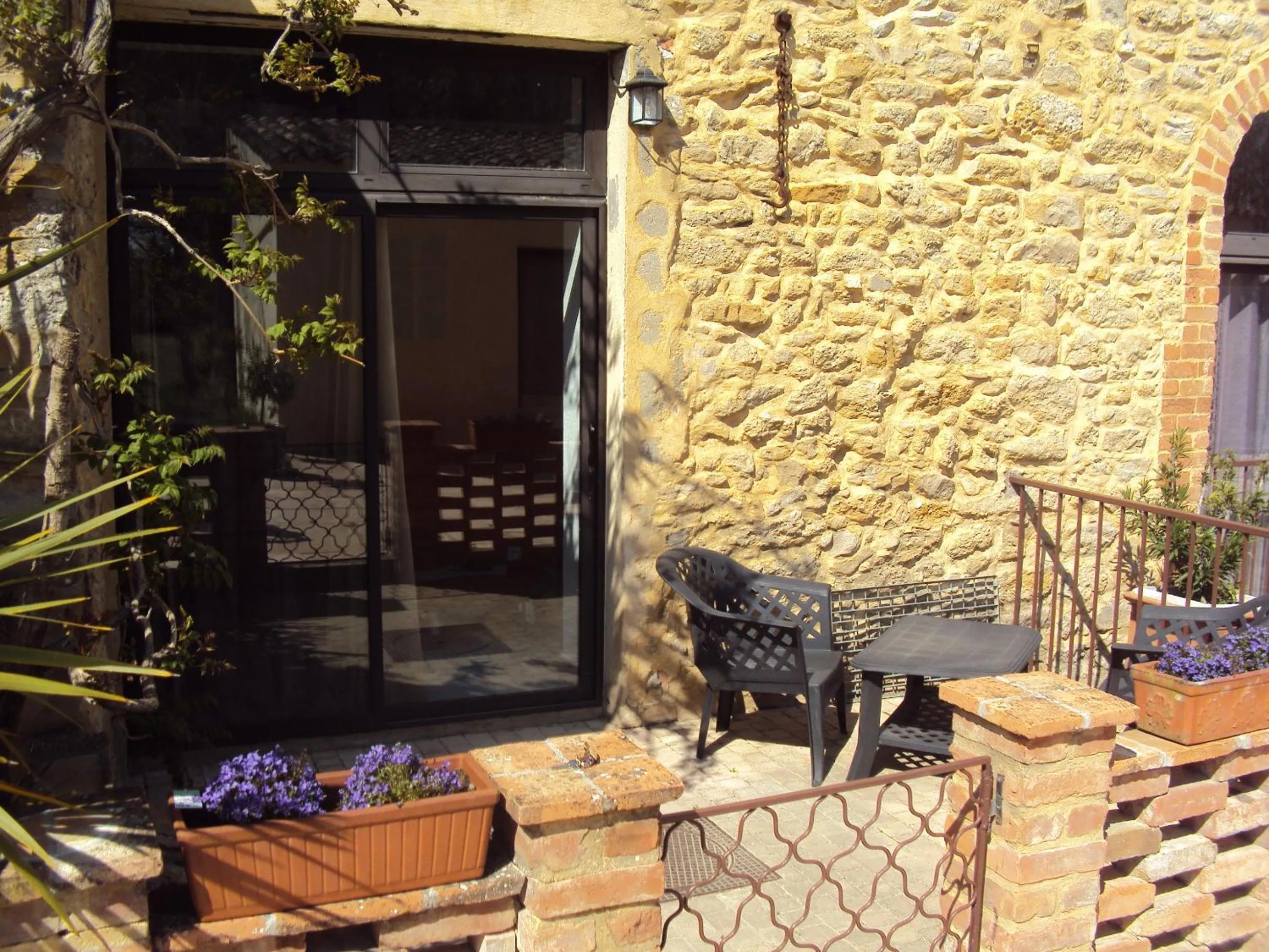 Balcony/Terrace in Mas d'Asvin & Spa