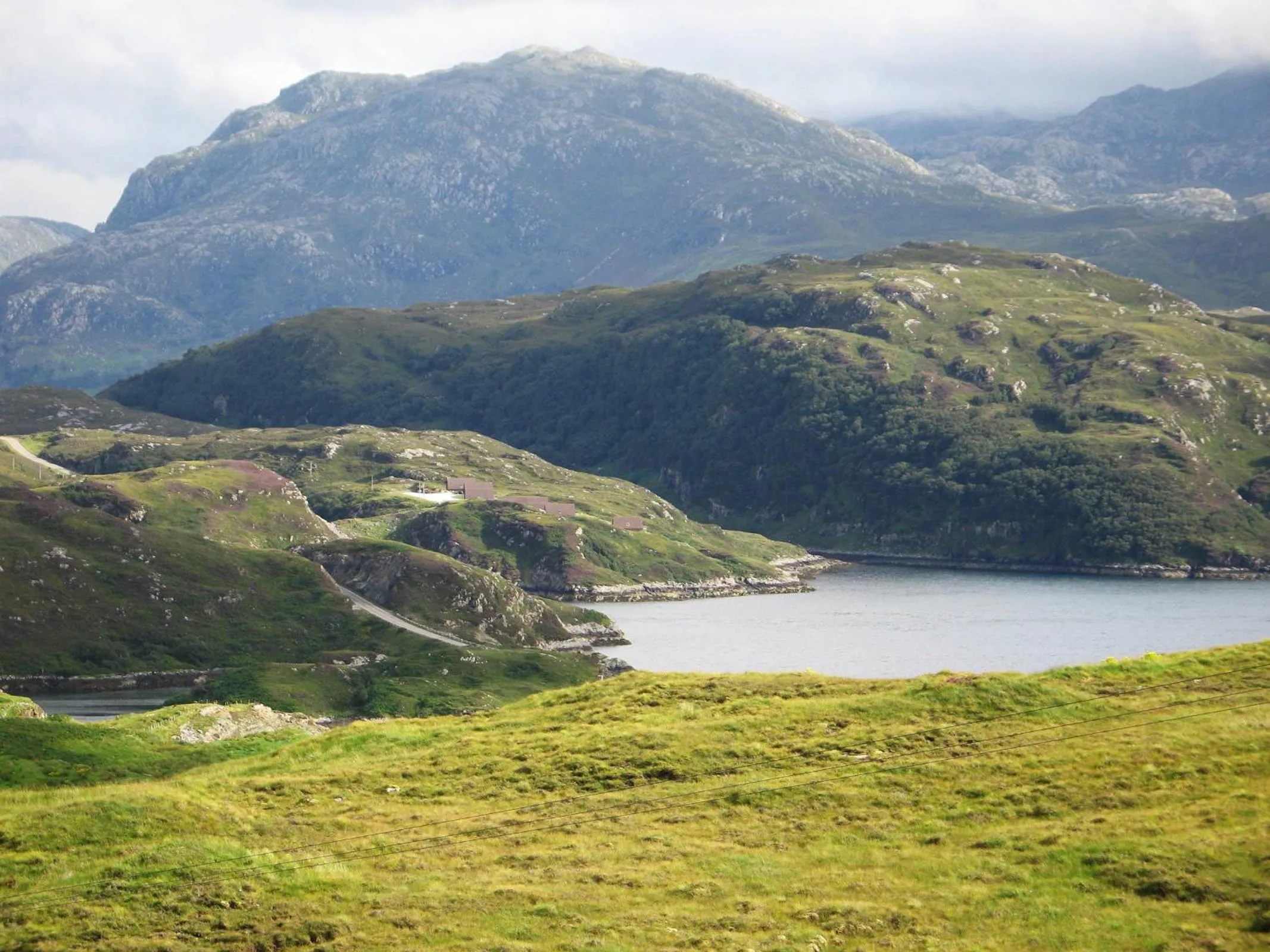 Natural landscape in Torridon Guest House