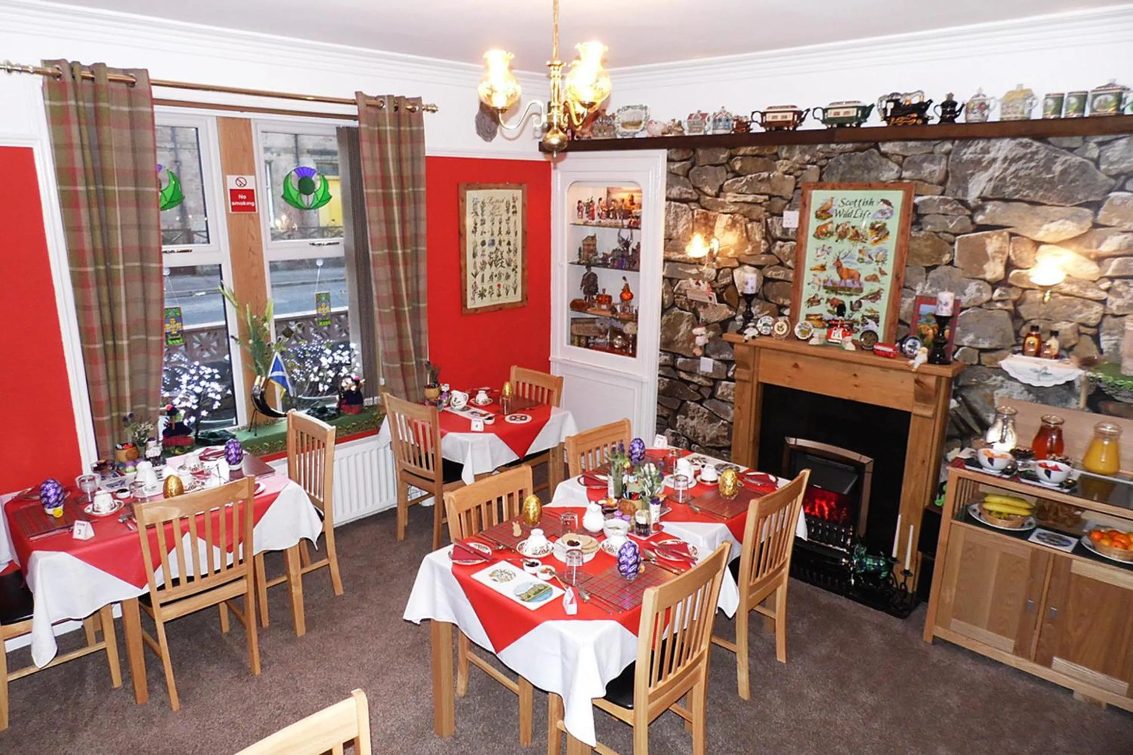 Dining area in Torridon Guest House