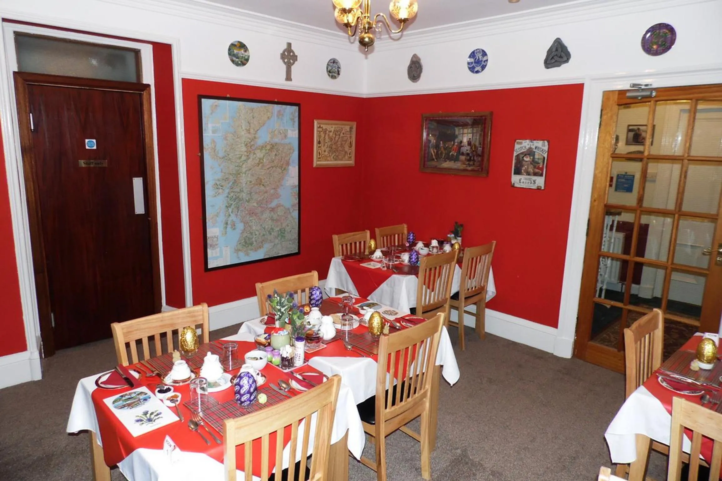 Dining area in Torridon Guest House