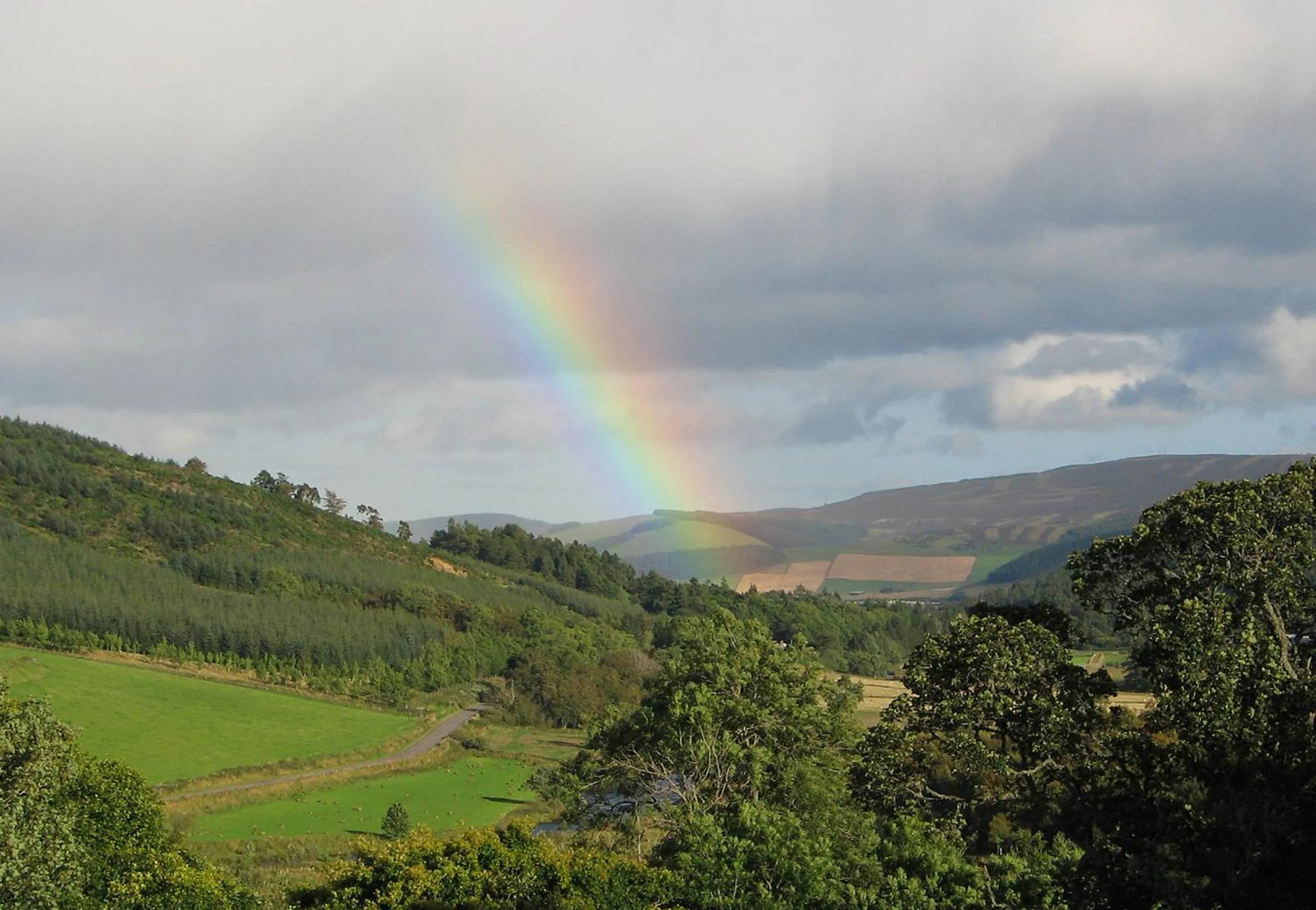 Natural landscape in Torridon Guest House