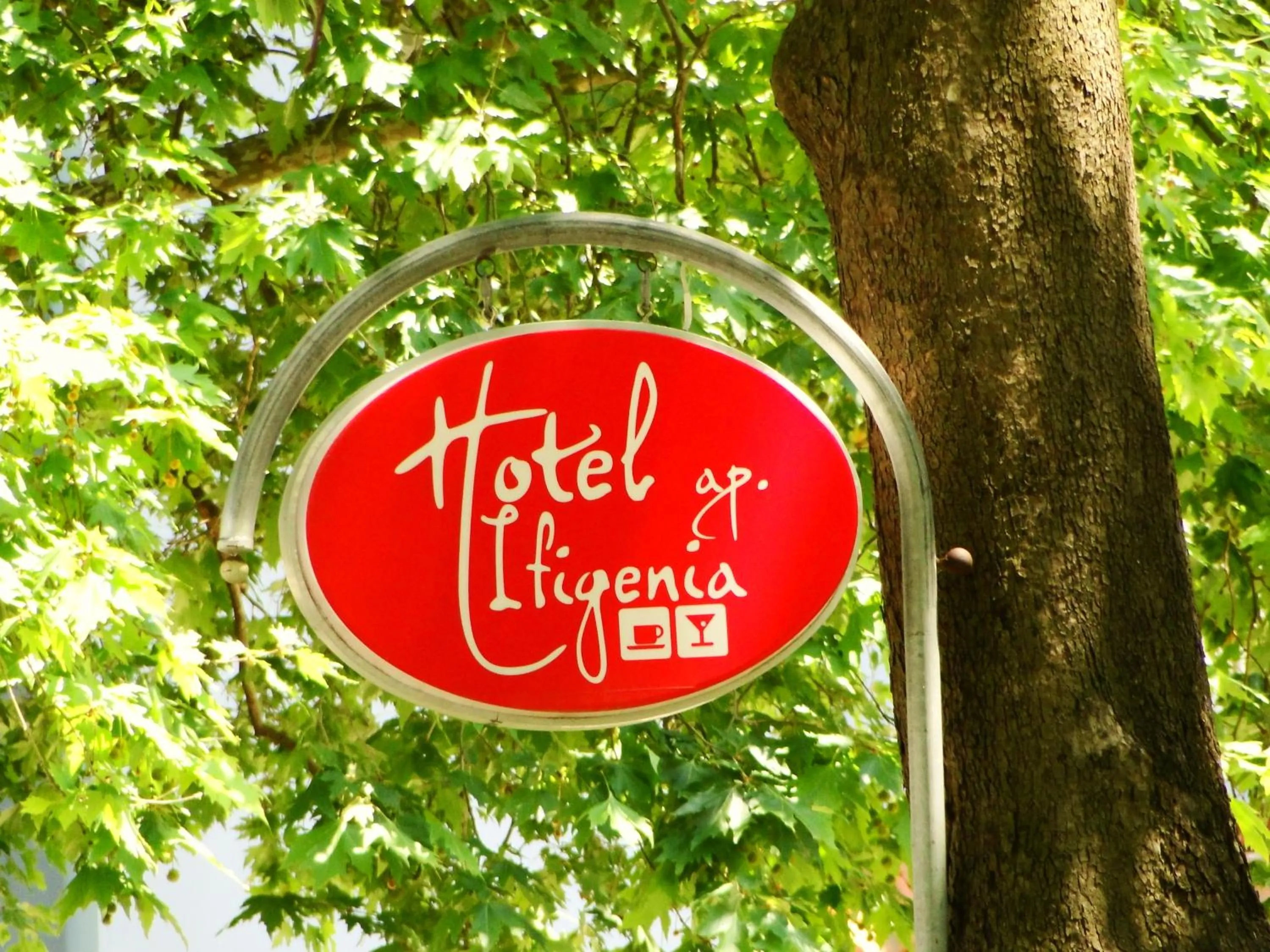 Logo/Certificate/Sign in Hotel Ifigenia
