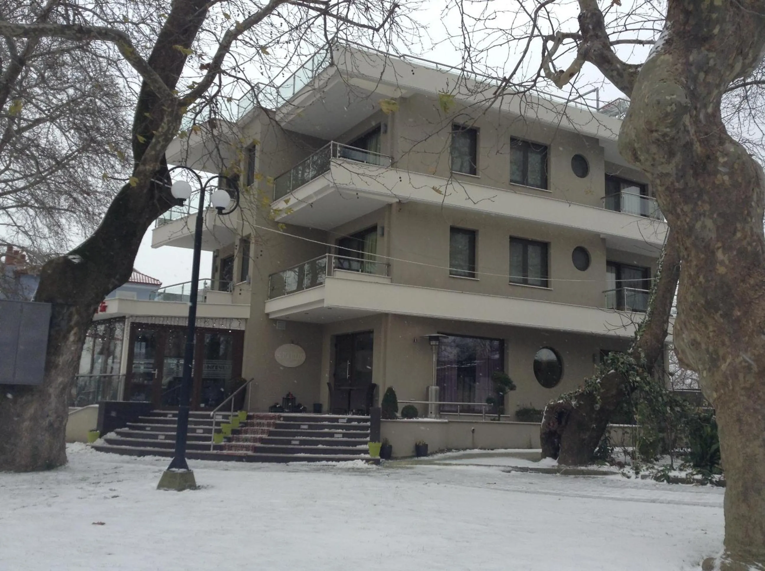 Facade/entrance in Hotel Ifigenia
