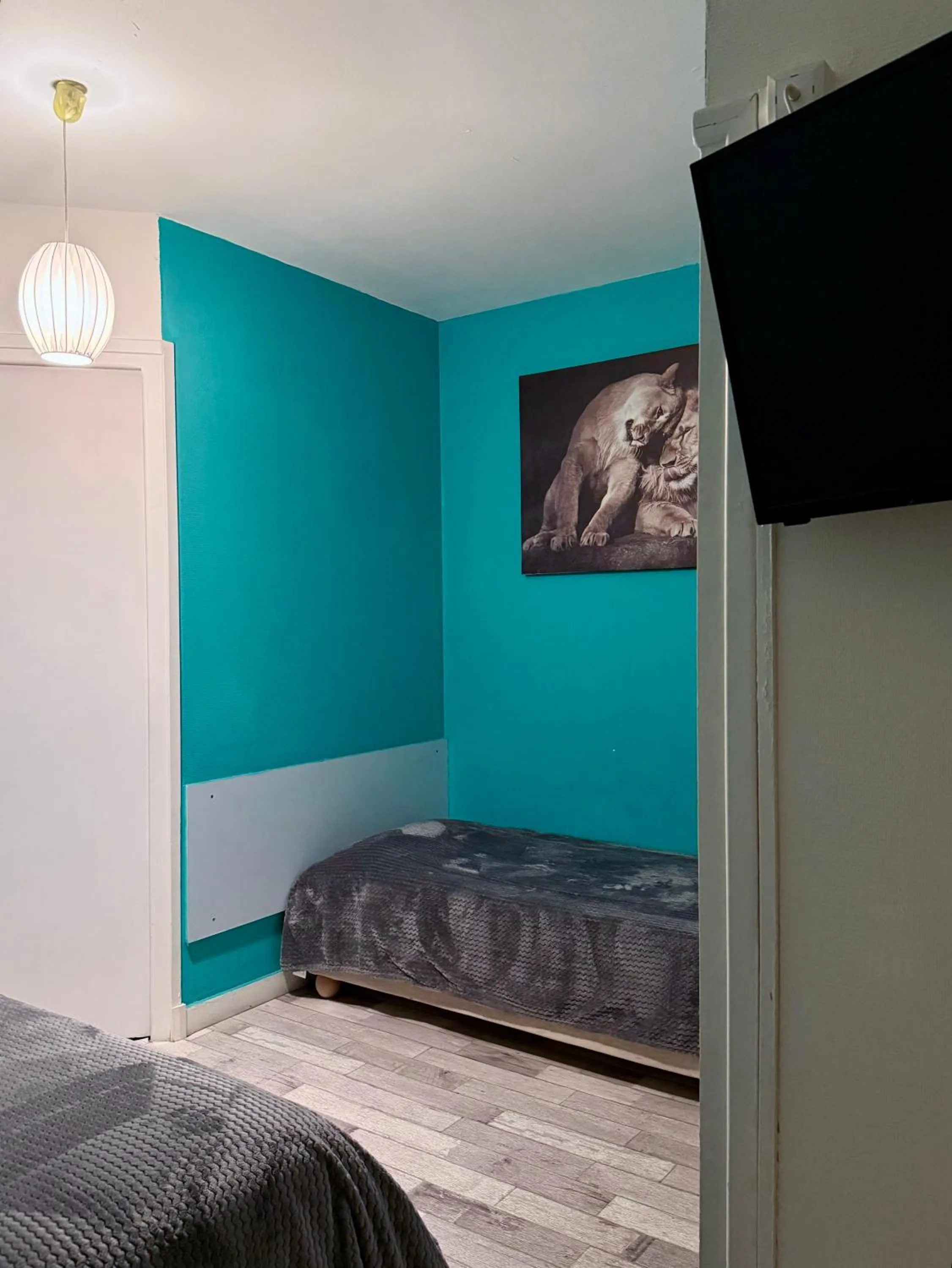 Bedroom, Bed in Le Relais de la route bleue