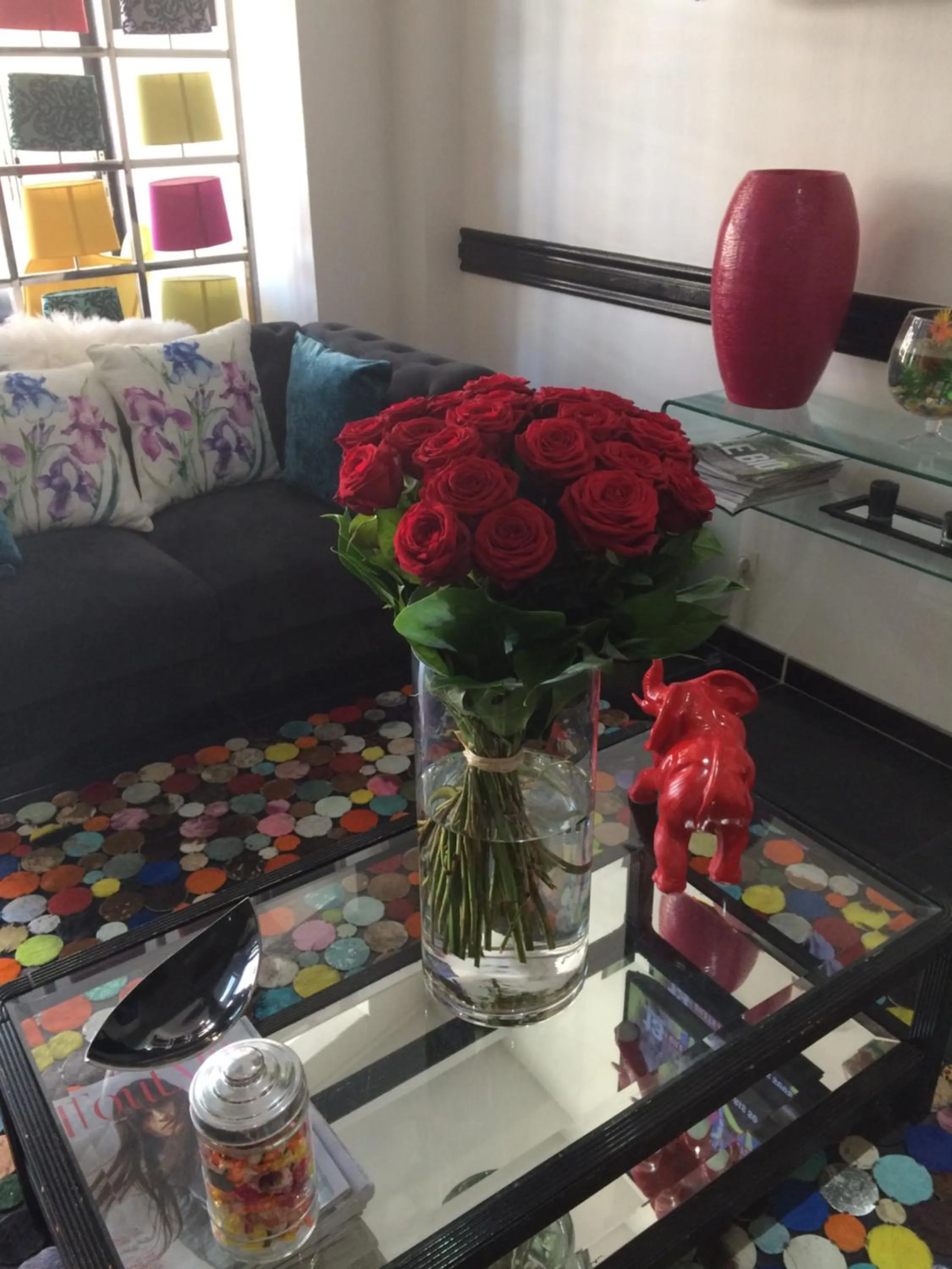 Living room in Hôtel Le Mistral