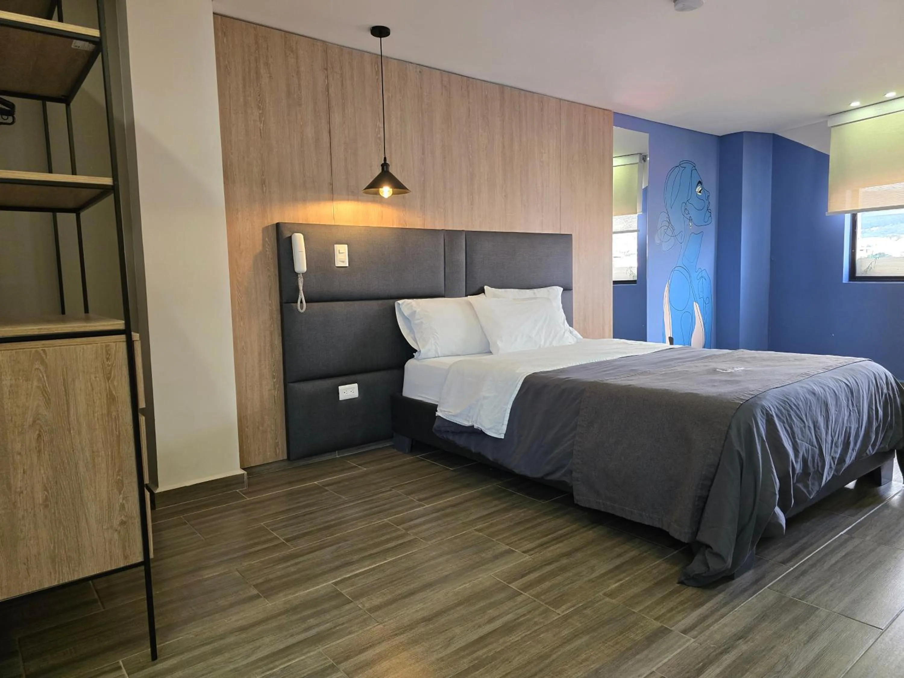 Bed in Estainn Hotel Coworking