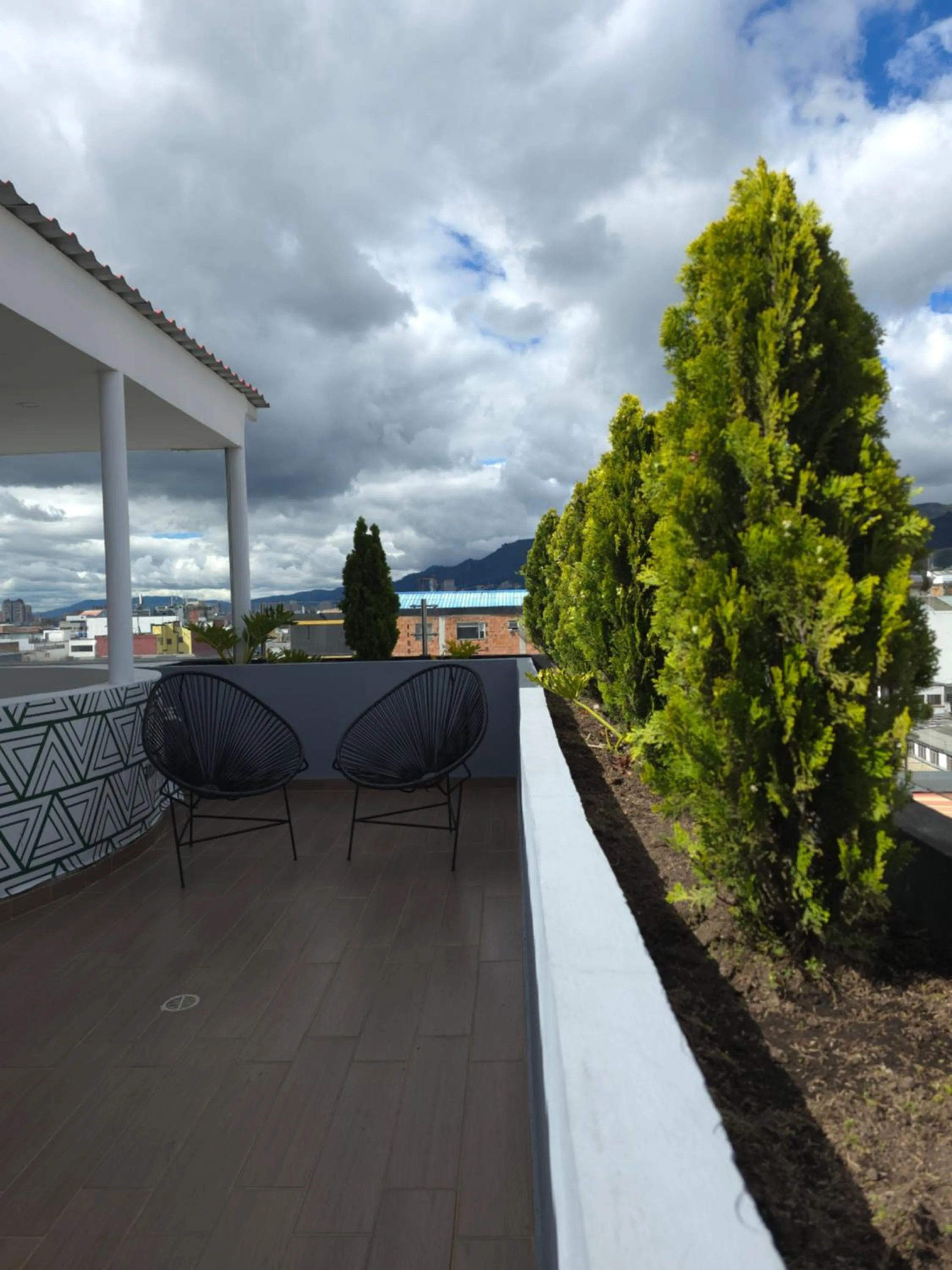 Garden view in Estainn Hotel Coworking