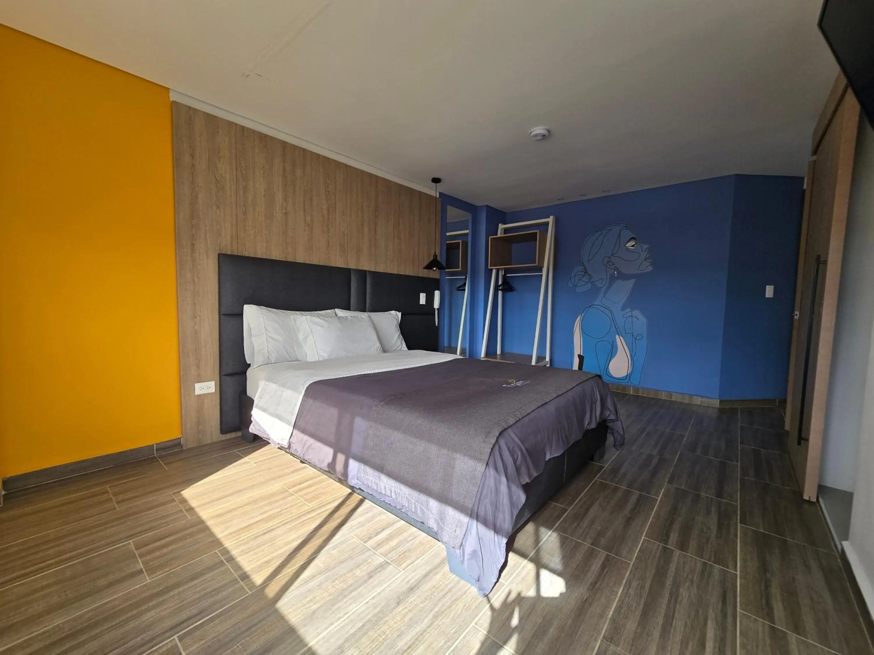 Bed in Estainn Hotel Coworking