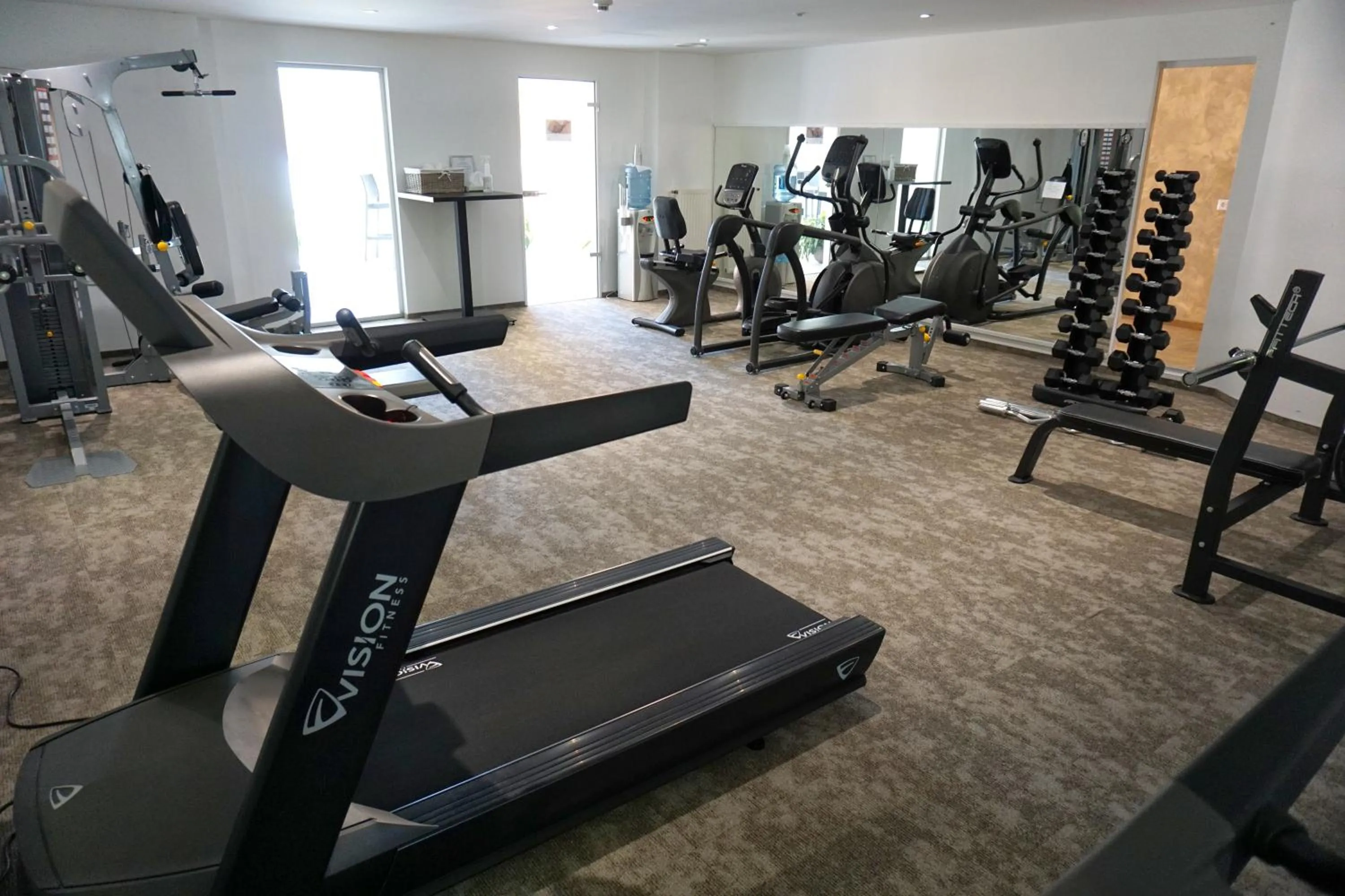 Fitness centre/facilities in Hotel Azur Premium