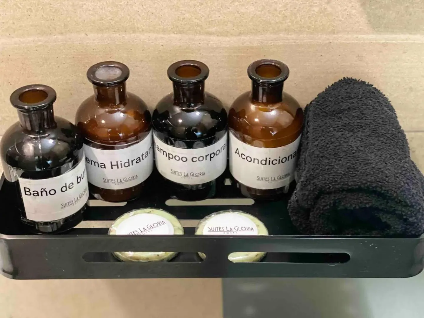 Bathroom in Suites La Gloria Alojamiento independiente