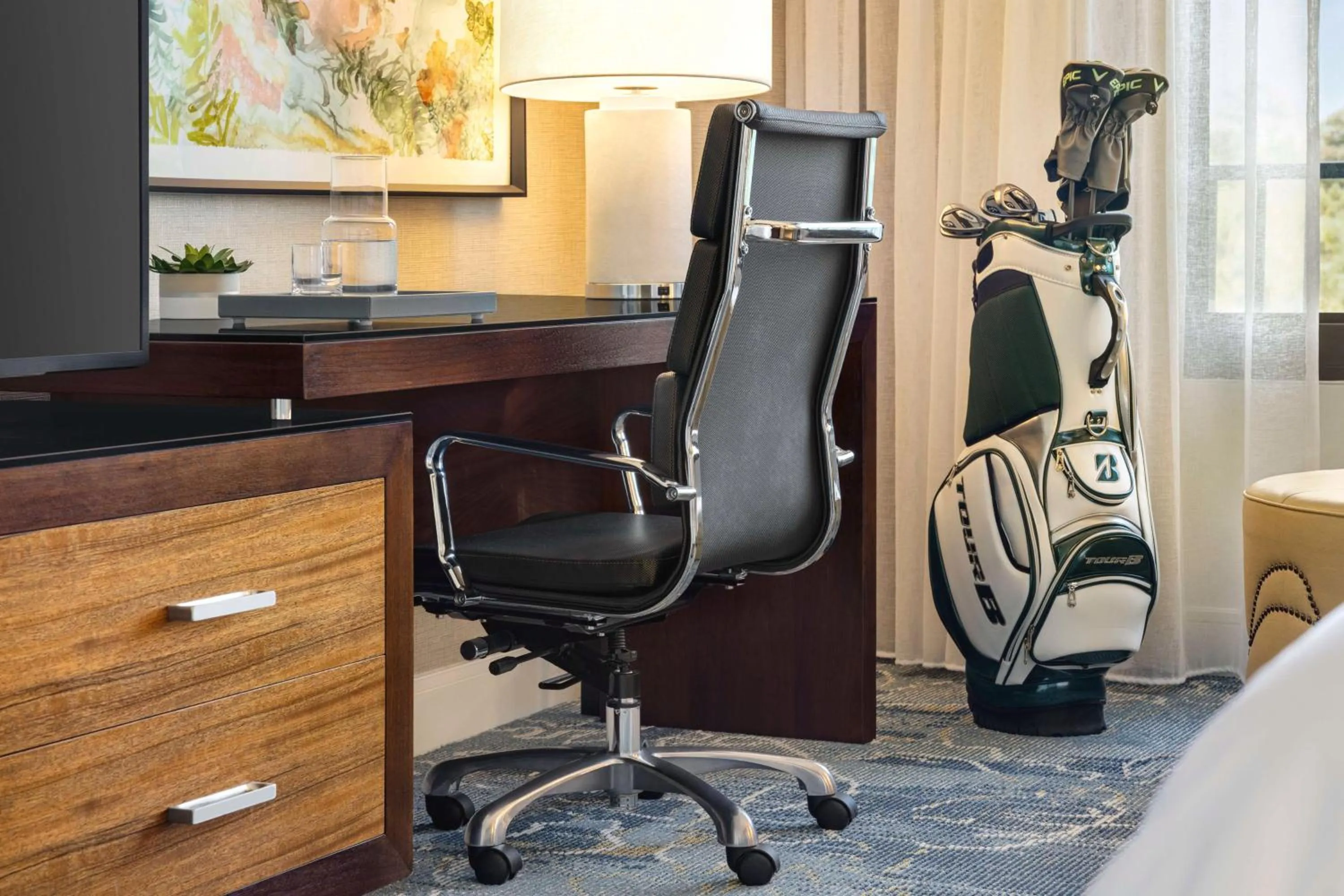 Bedroom in The Woodlands Resort, Curio Collection by Hilton