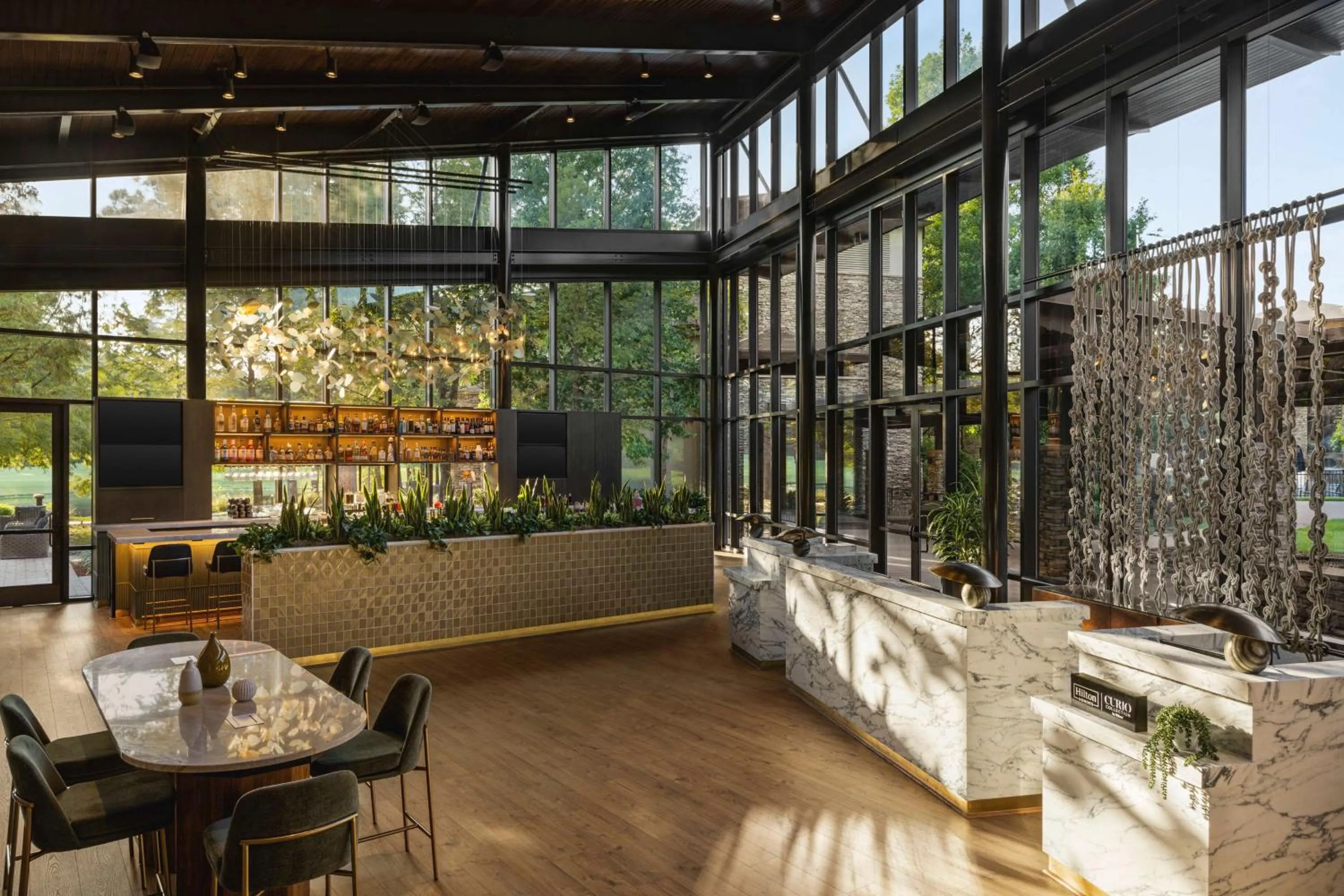 Lobby or reception in The Woodlands Resort, Curio Collection by Hilton