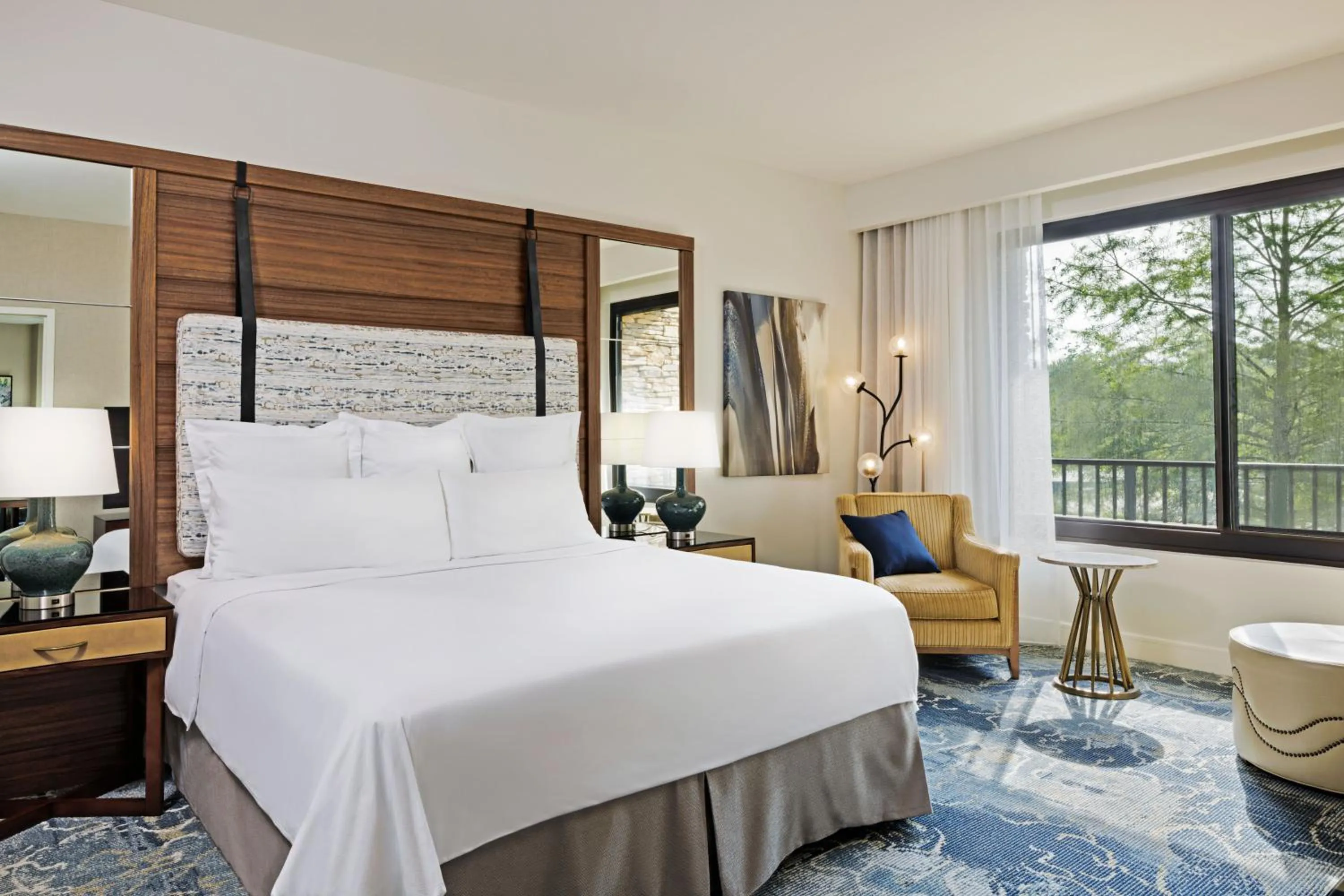Bedroom, Bed in The Woodlands Resort, Curio Collection by Hilton