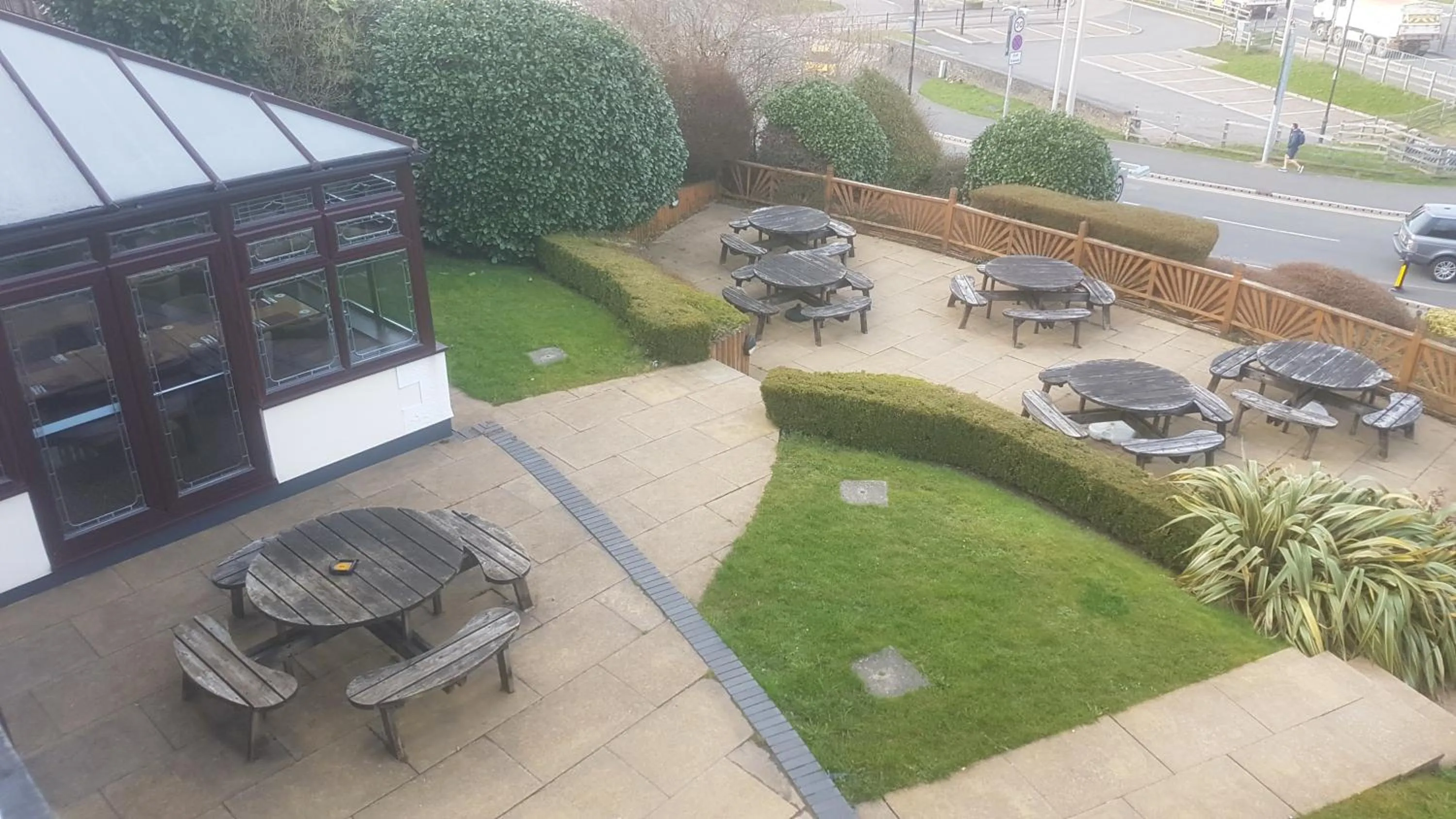 Garden in The Marquis Inn