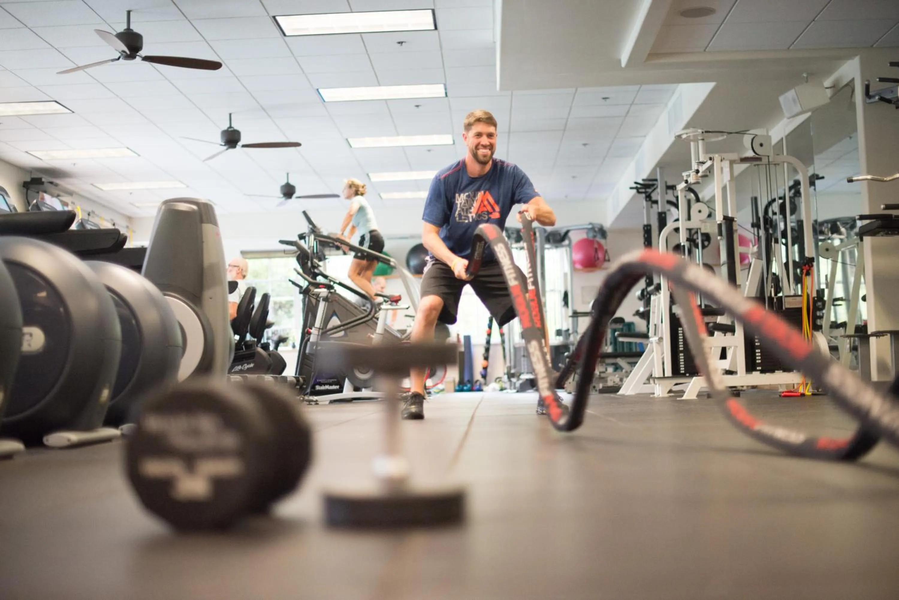 Fitness centre/facilities in Southbridge Napa Valley