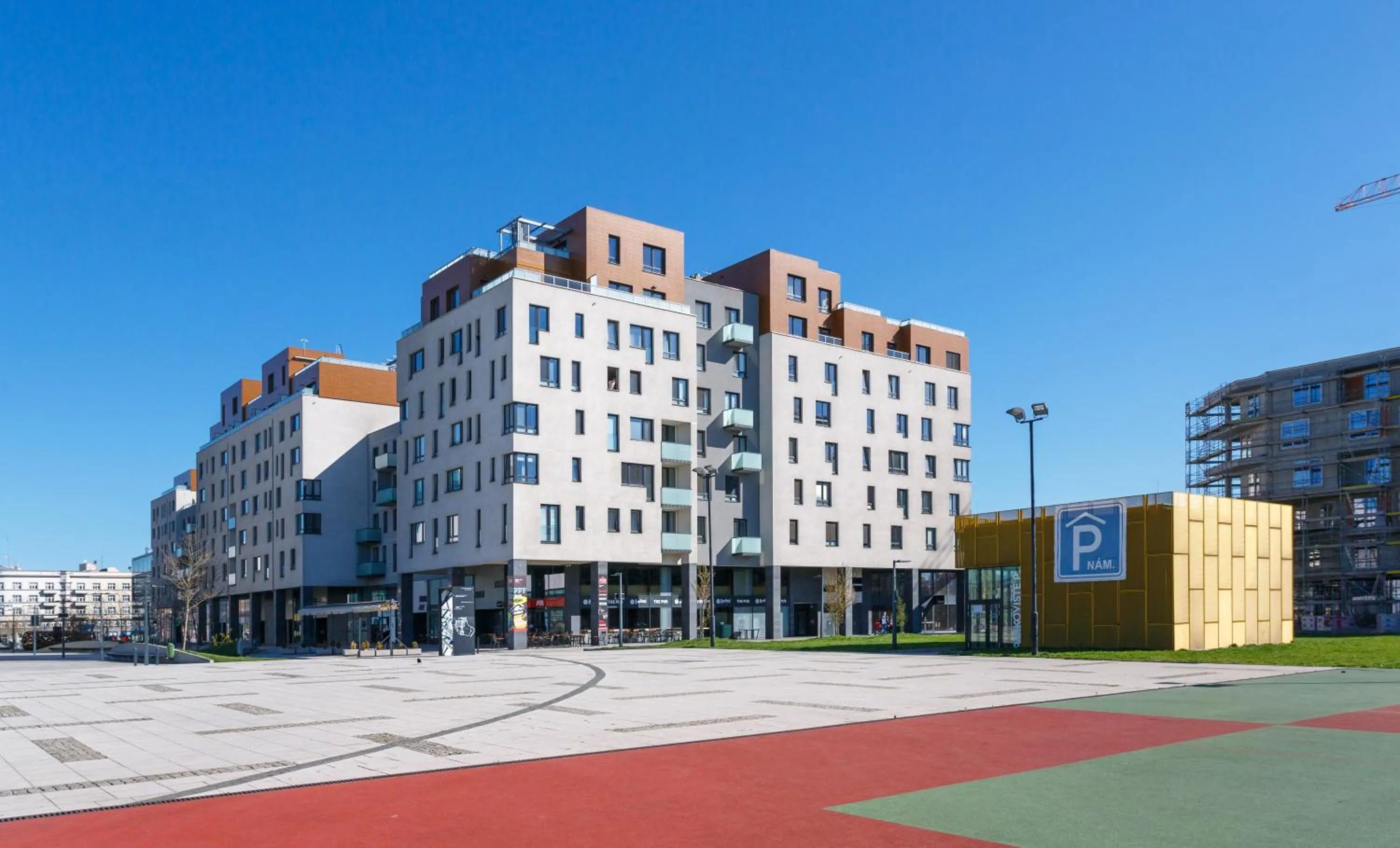 Property building in Golden Apartments Rezidence Nová Karolina
