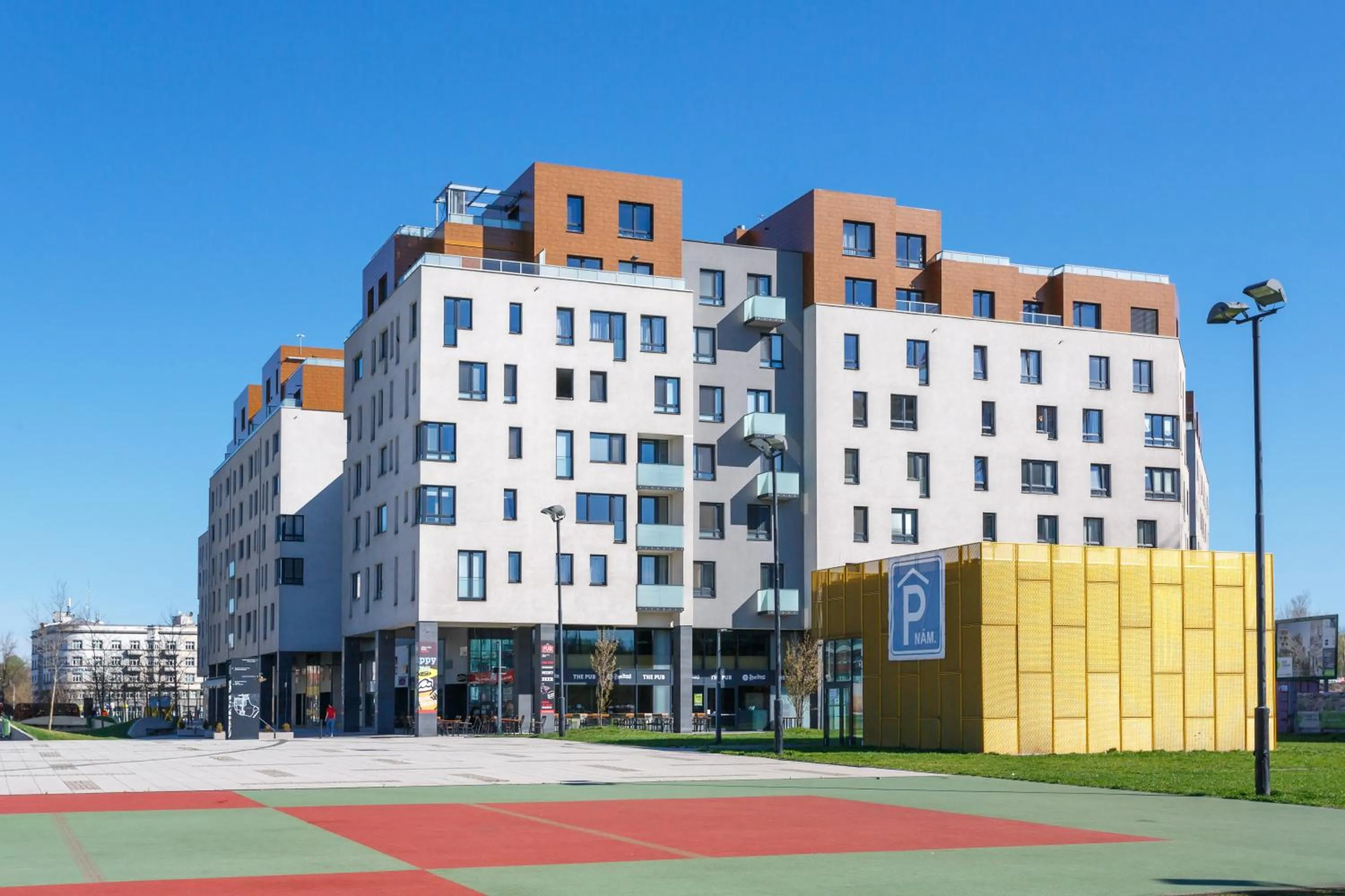 Property building in Golden Apartments Rezidence Nová Karolina
