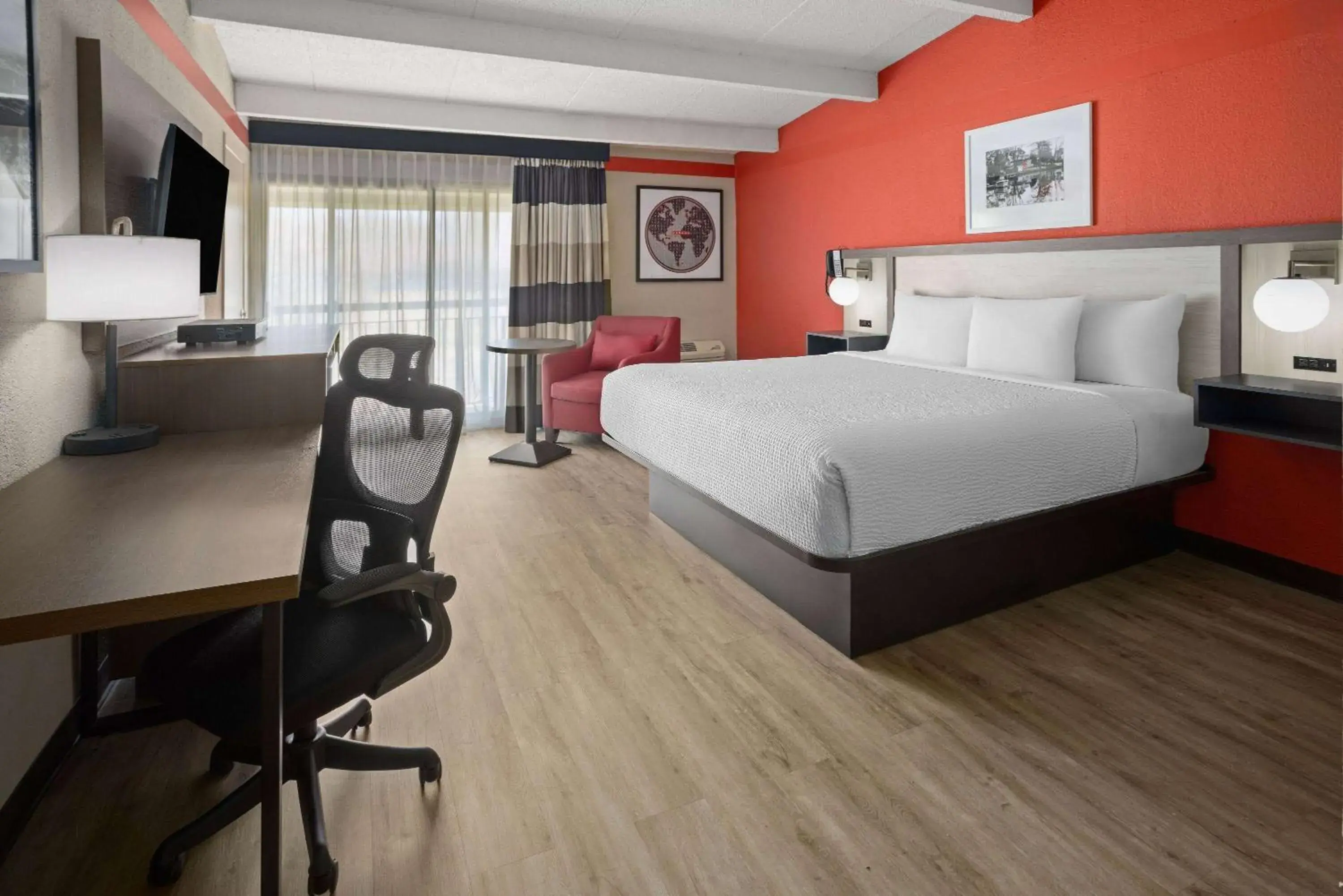 Photo of the whole room, Bed in Ramada by Wyndham Parsippany Photo of the whole room, Bed in Ramada by Wyndham Parsippany