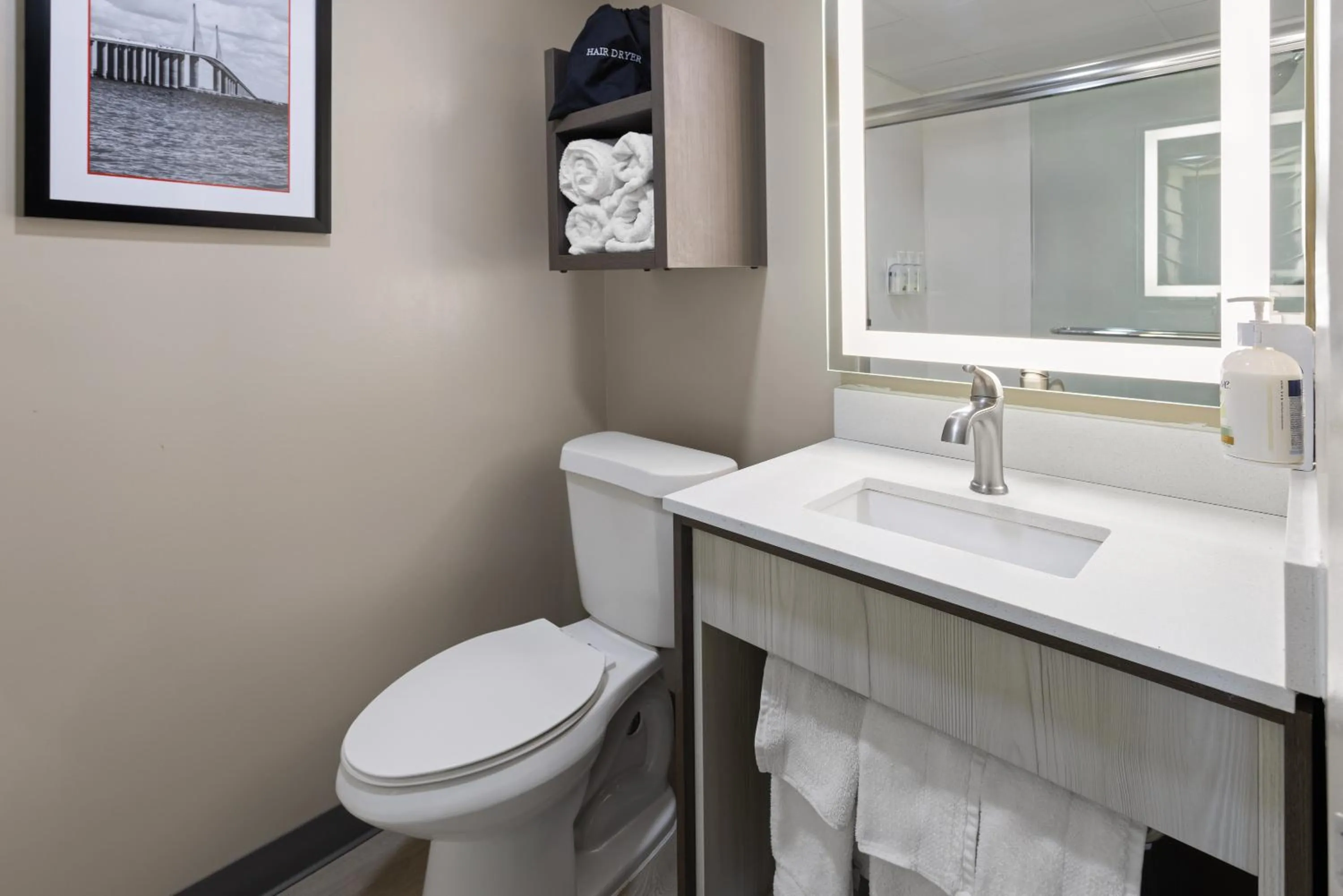 Bathroom in Ramada by Wyndham Parsippany
