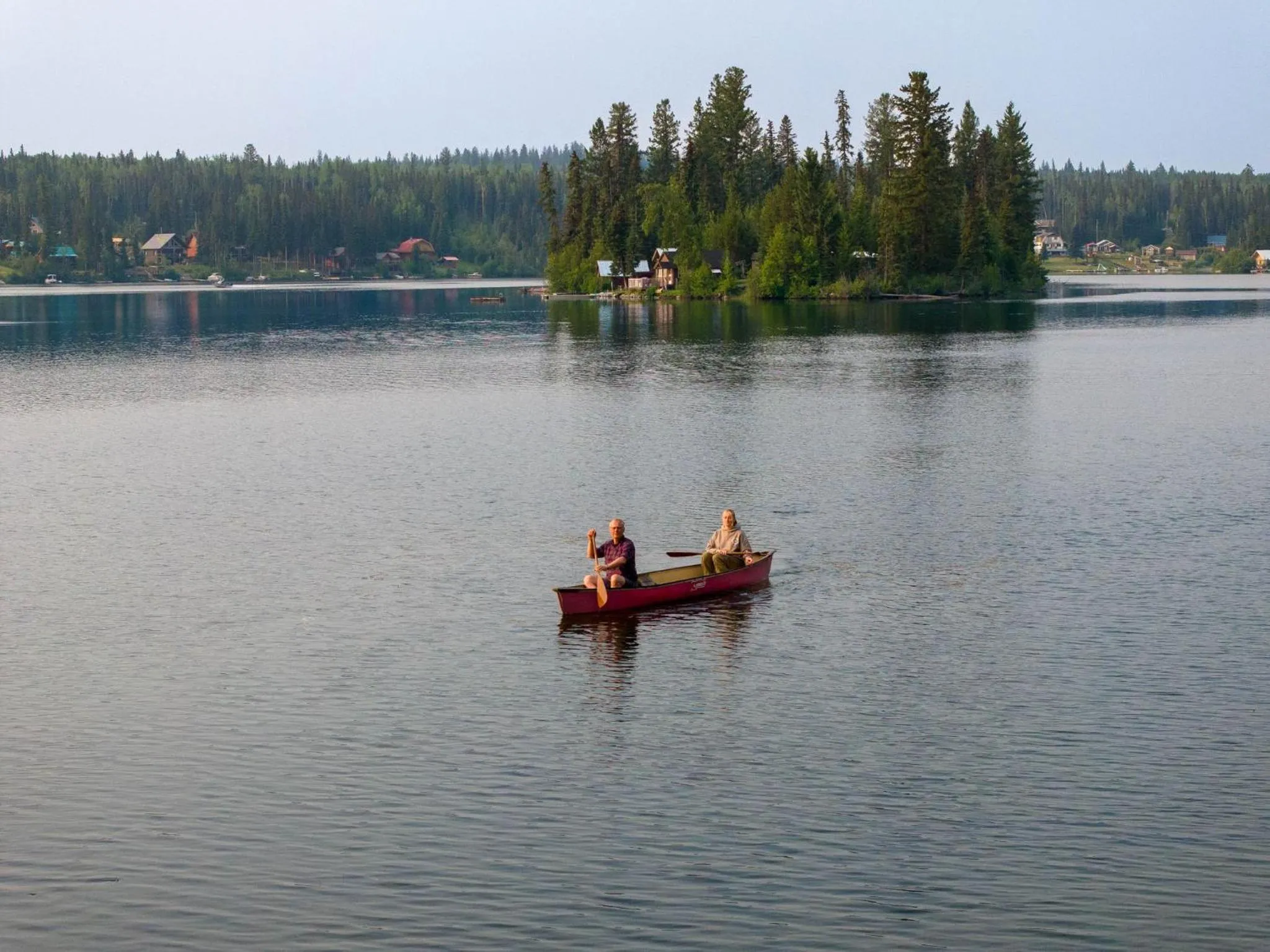 Canoeing in Beaver Guest Ranch