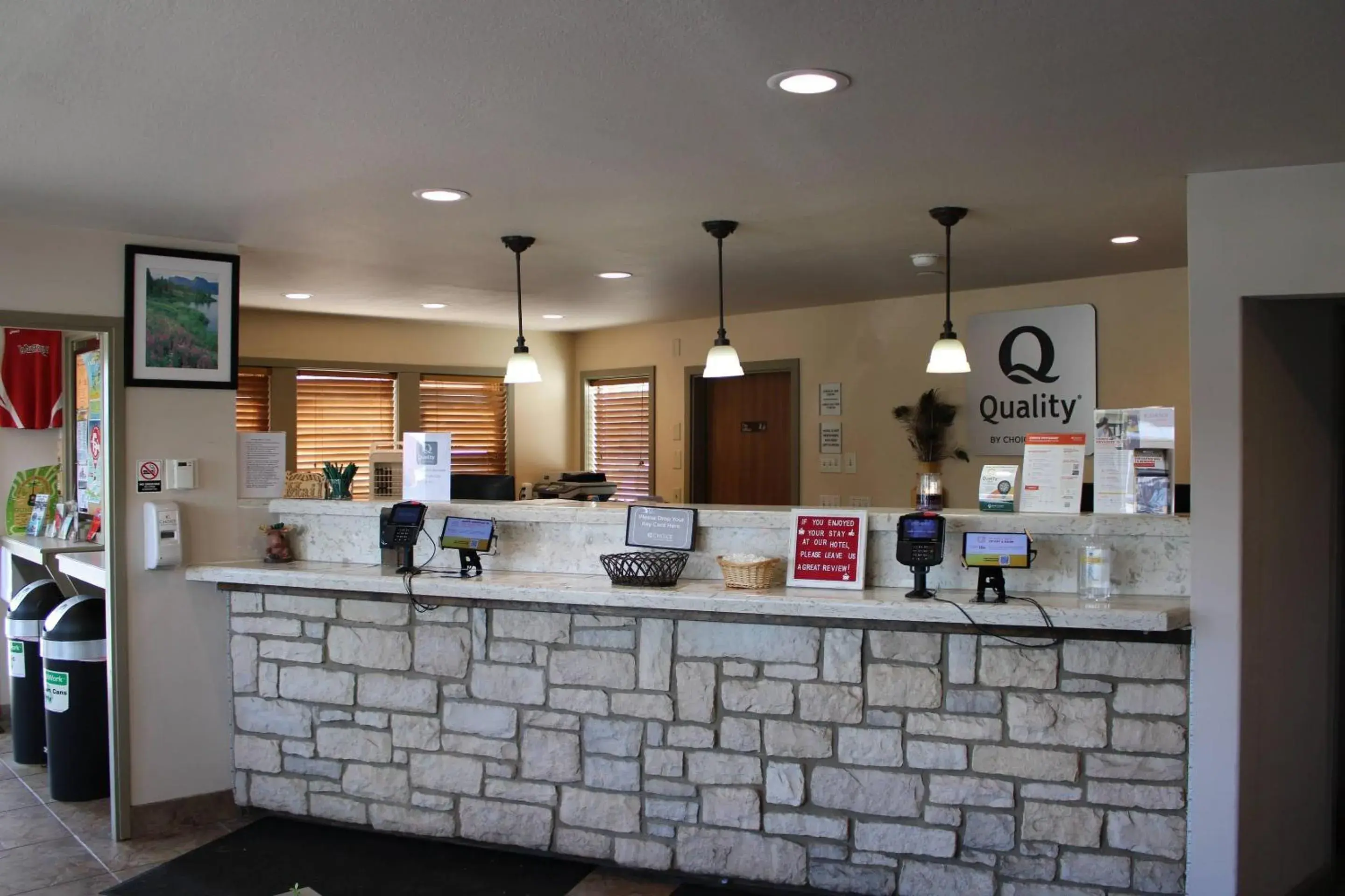 Lobby or reception in Quality Inn Gunnison-Crested Butte Lobby or reception in Quality Inn Gunnison-Crested Butte