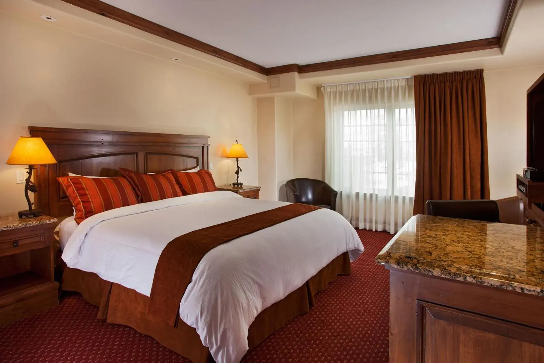 Bed in Tivoli Lodge Bed in Tivoli Lodge