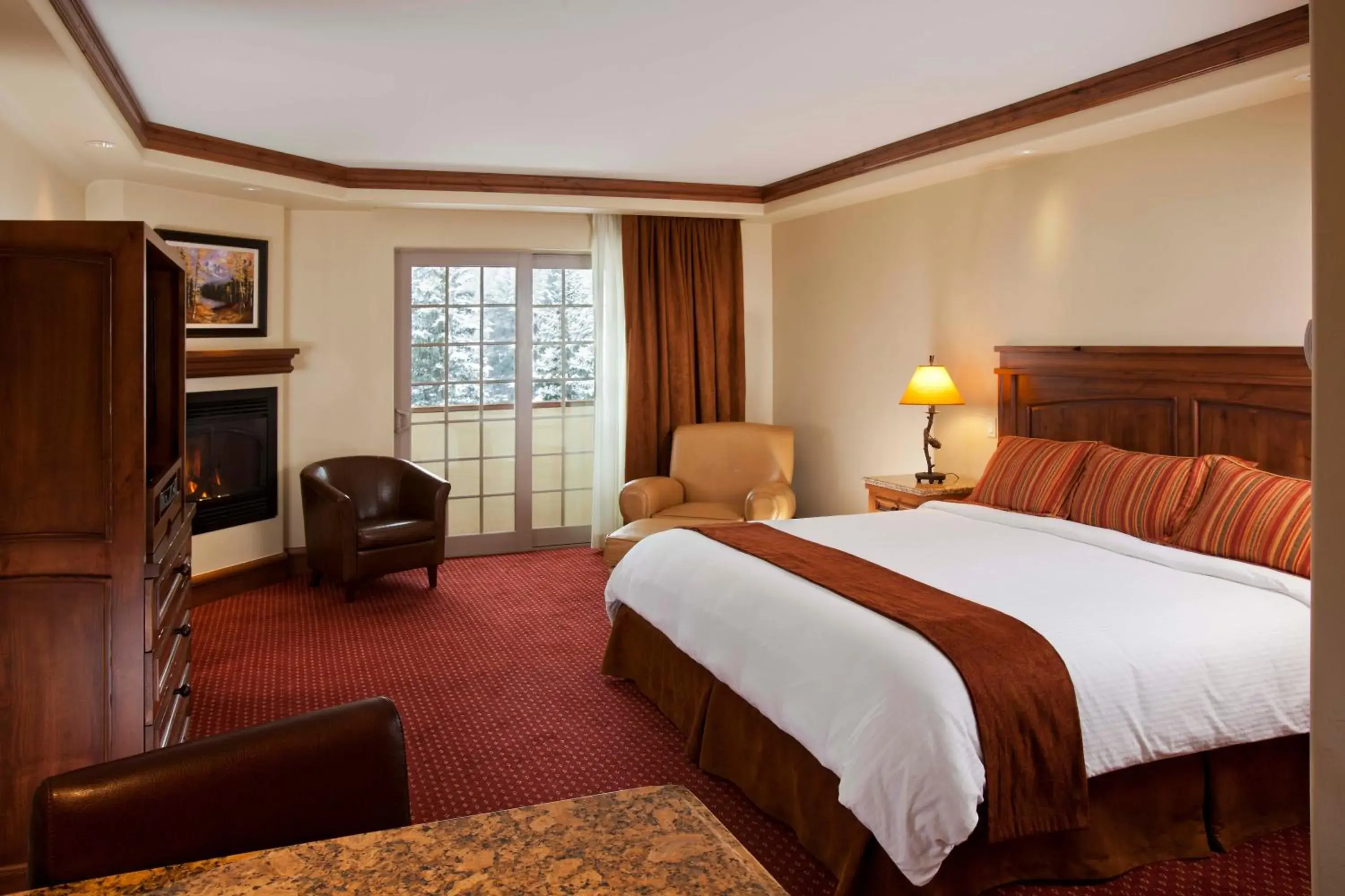 Bed in Tivoli Lodge Bed in Tivoli Lodge