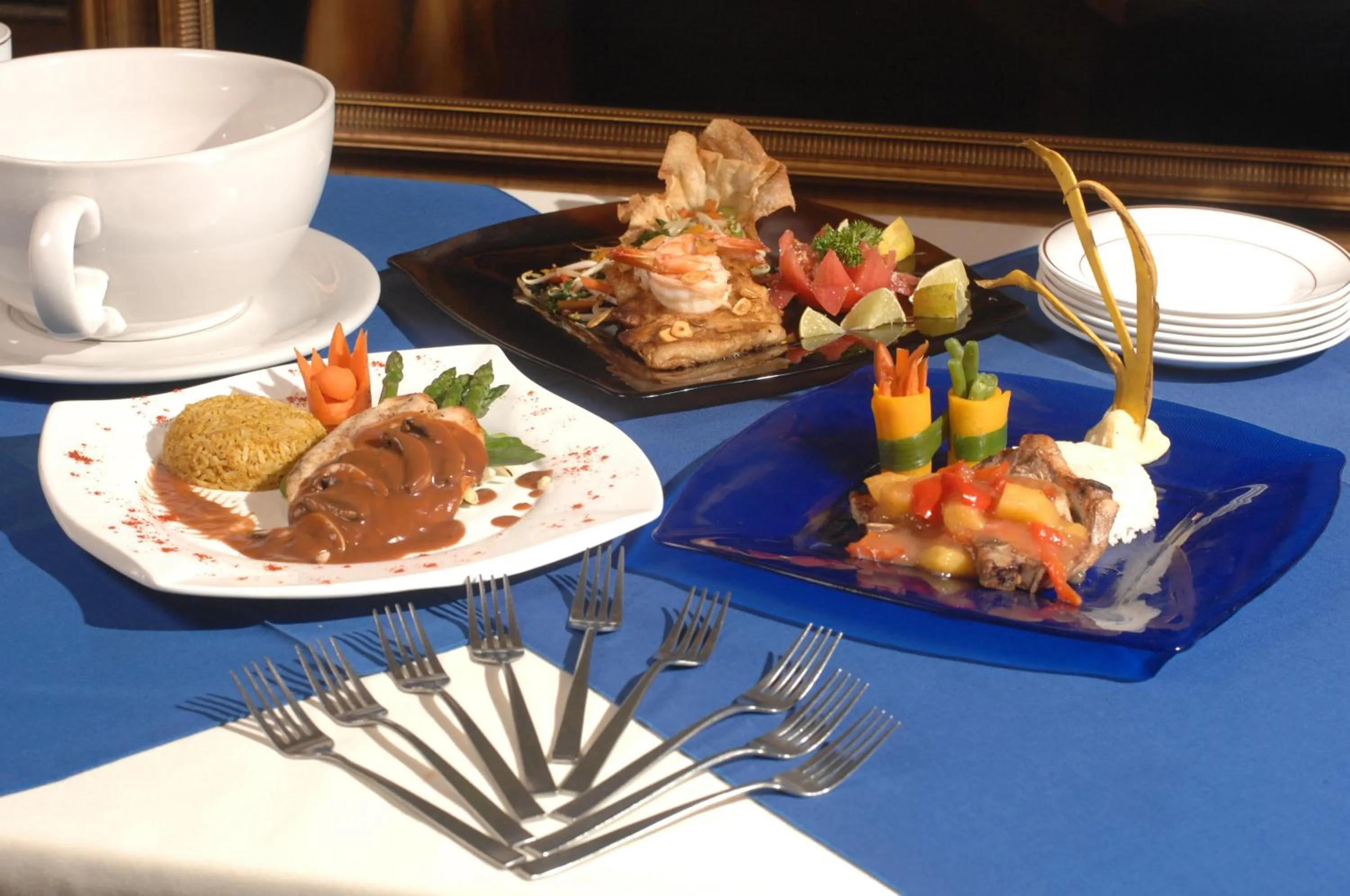 Restaurant/places to eat in Hotel Villa Tournon