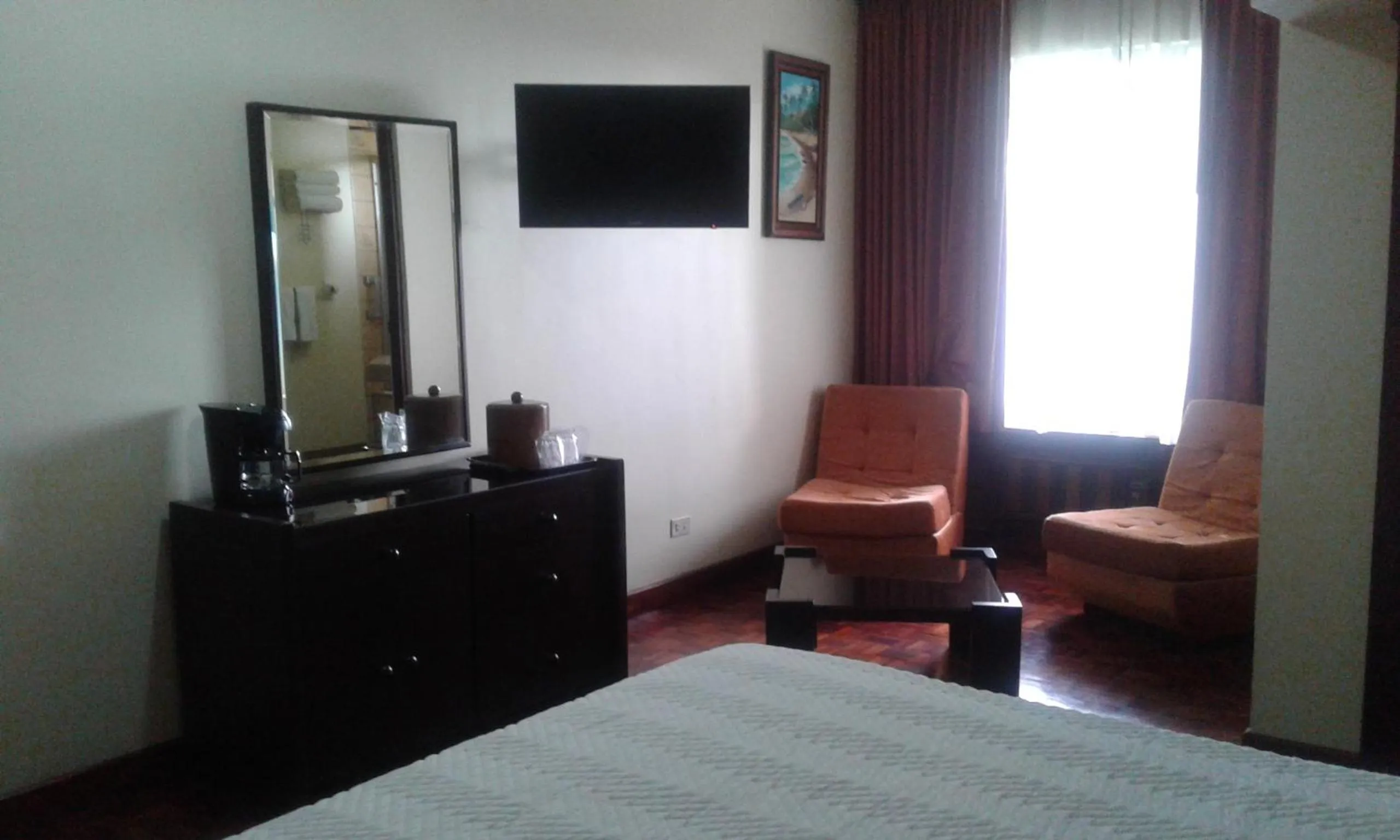 Bed in Hotel Villa Tournon