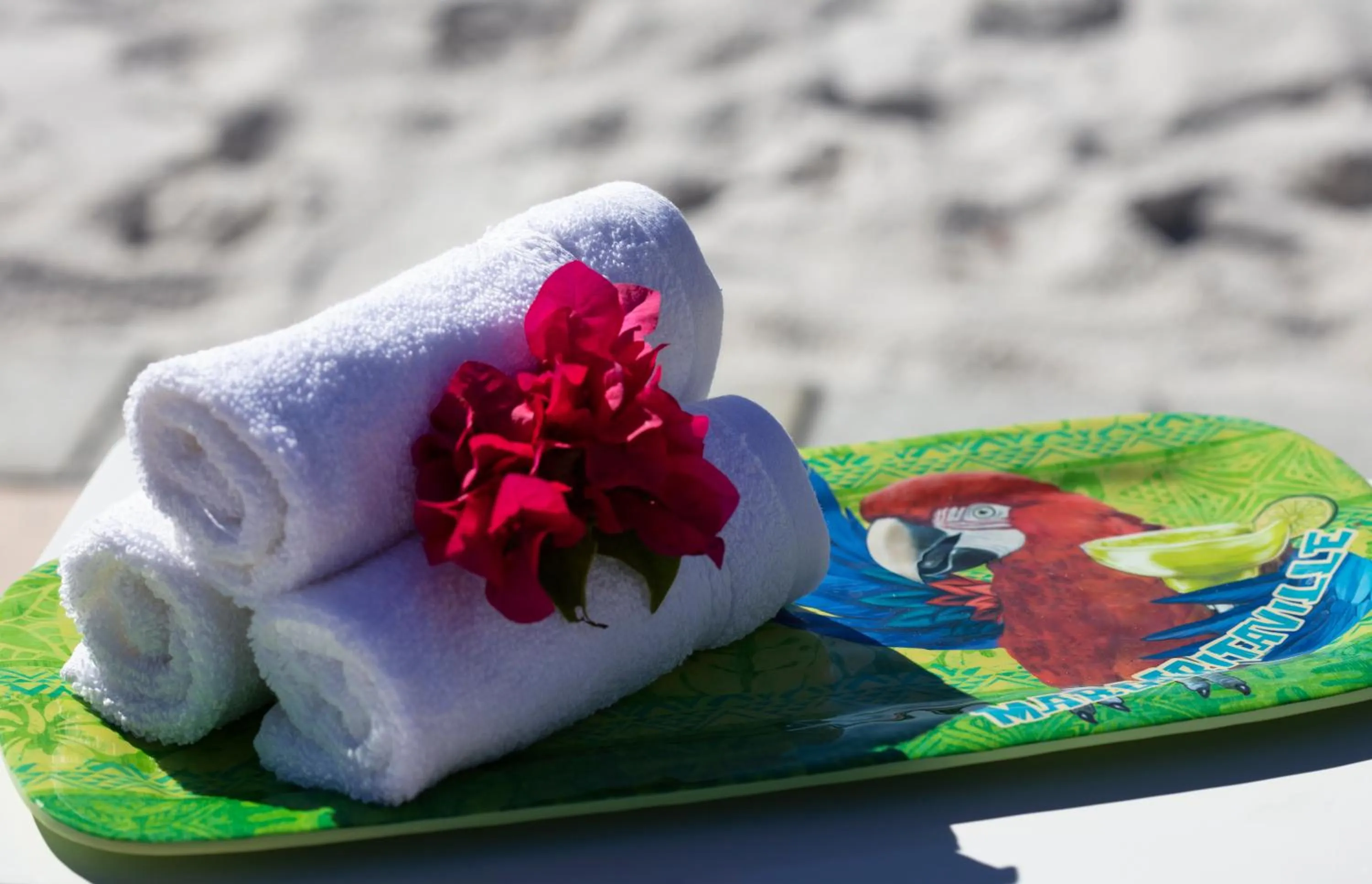 Decorative detail in Margaritaville Resort Orlando