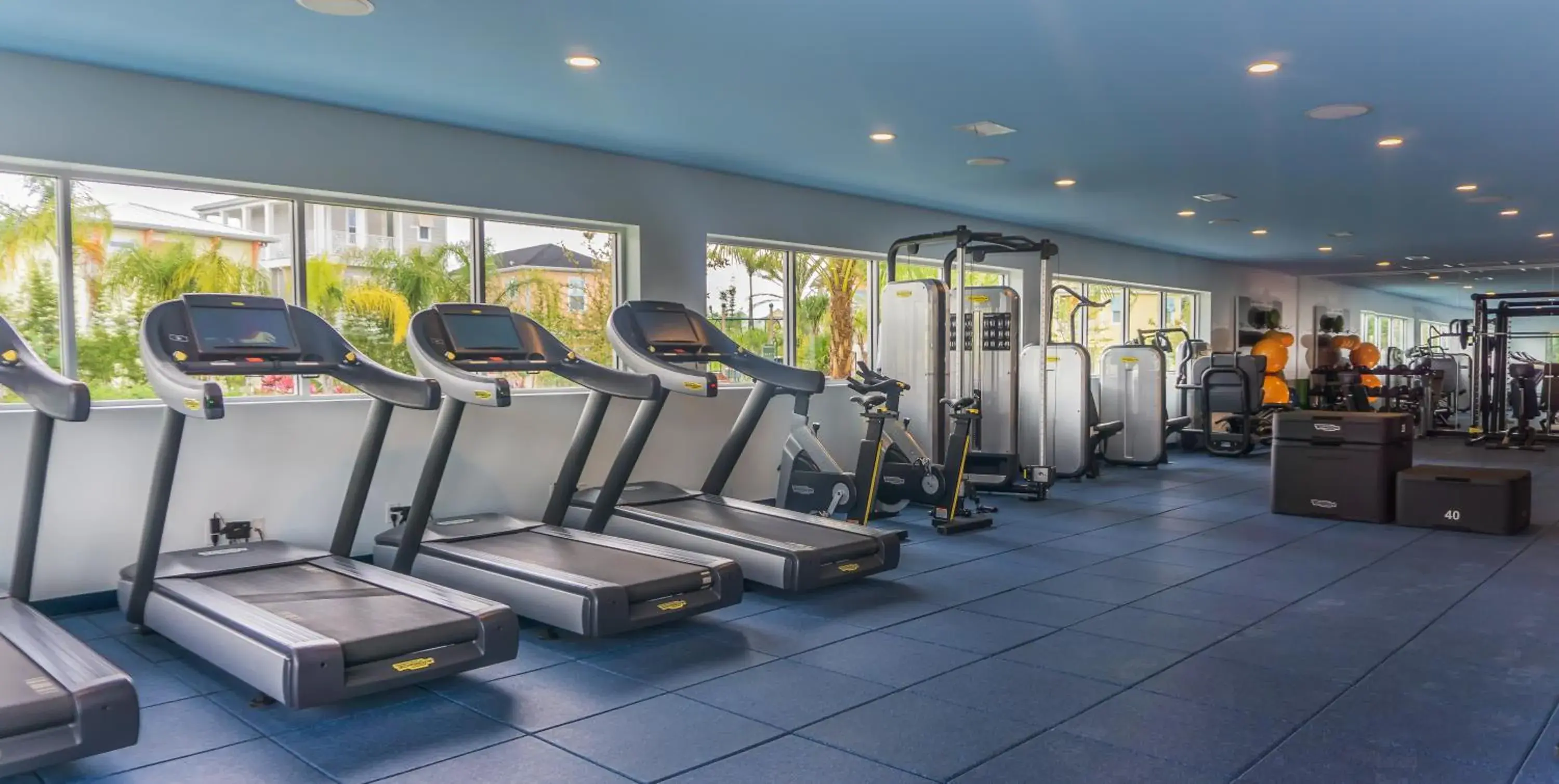 Fitness centre/facilities in Margaritaville Resort Orlando with H2O Waterpark Fitness centre/facilities in Margaritaville Resort Orlando with H2O Waterpark