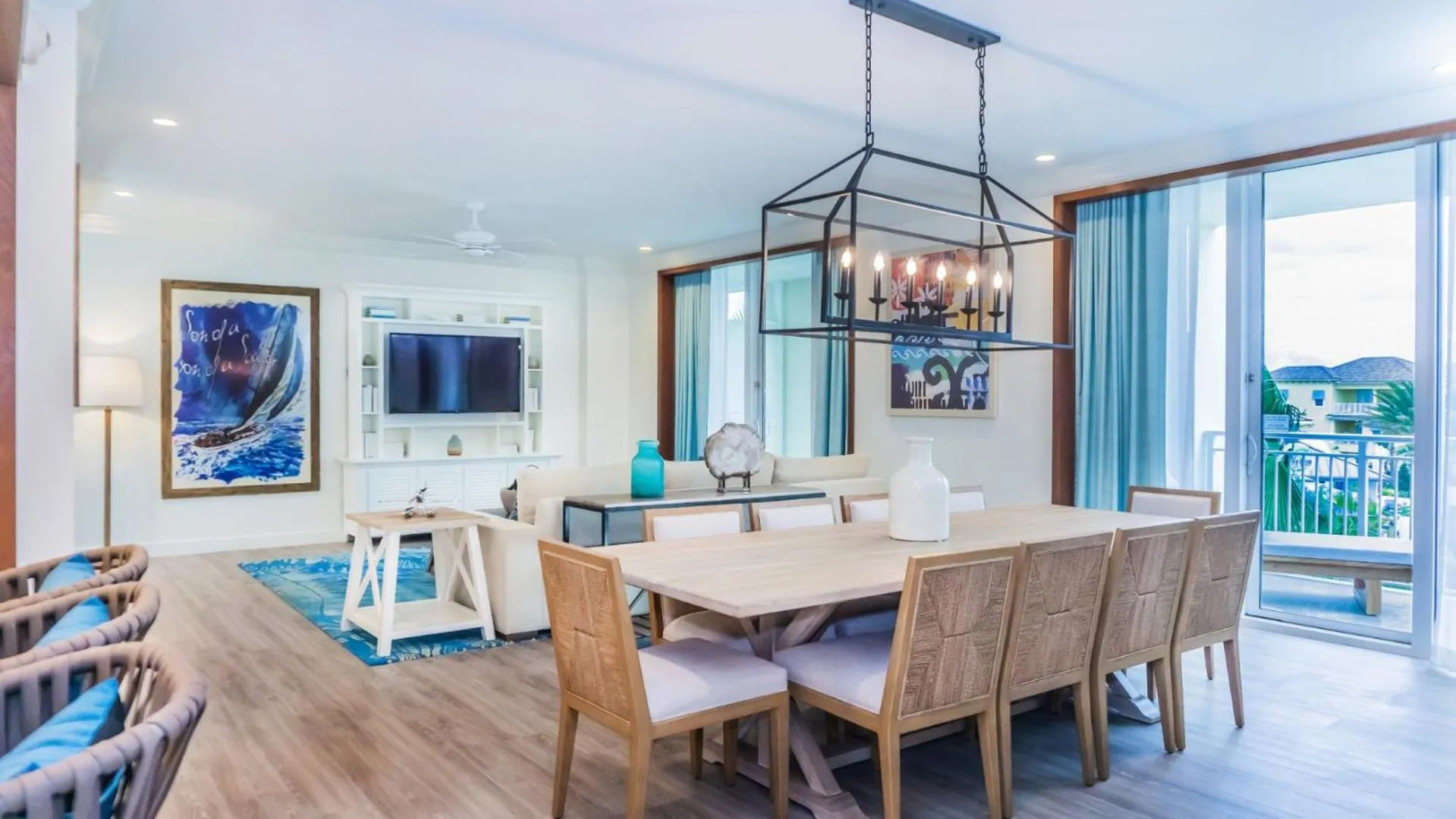 Living room in Margaritaville Resort Orlando