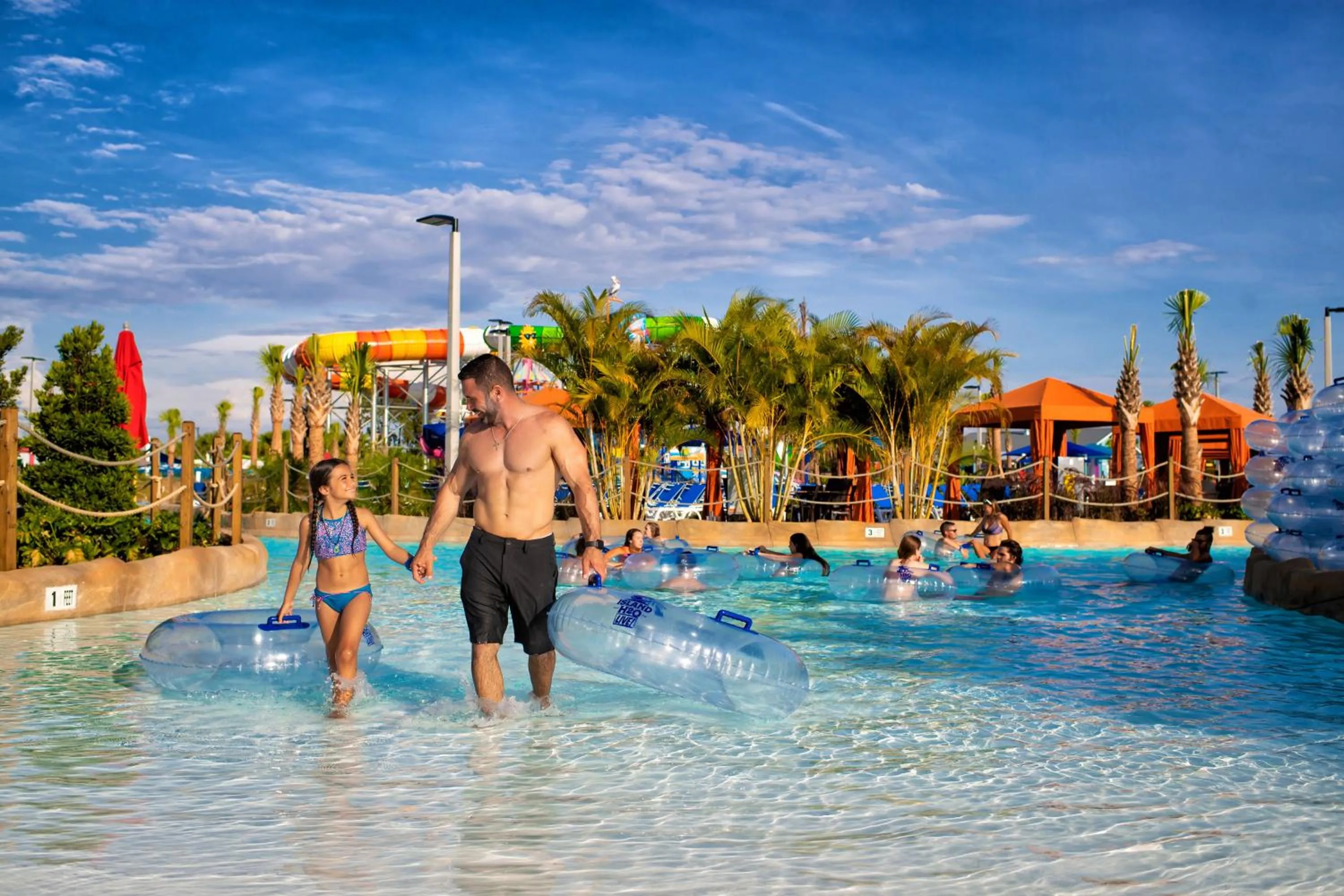 Aqua park in Margaritaville Resort Orlando