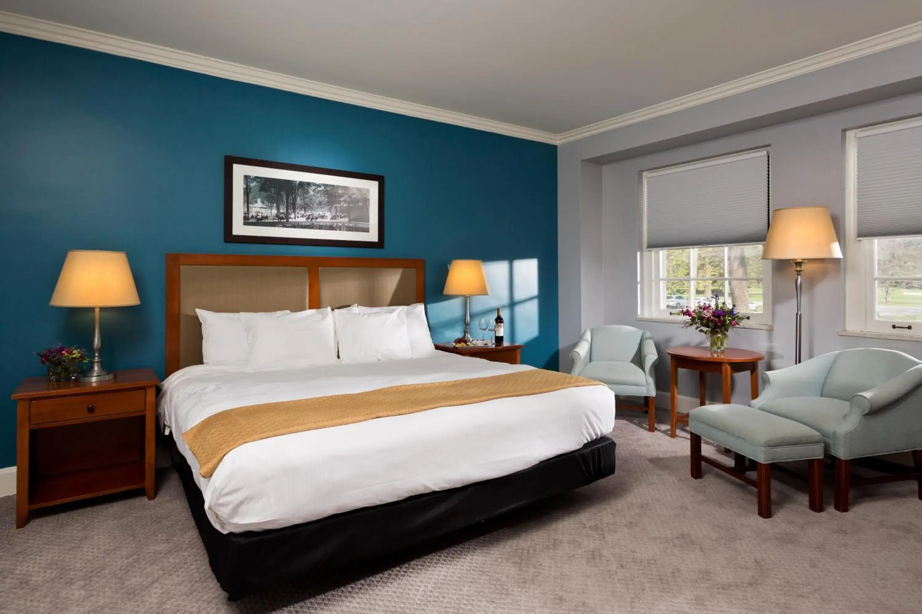 Bed in Gideon Putnam Resort & Spa Bed in Gideon Putnam Resort & Spa