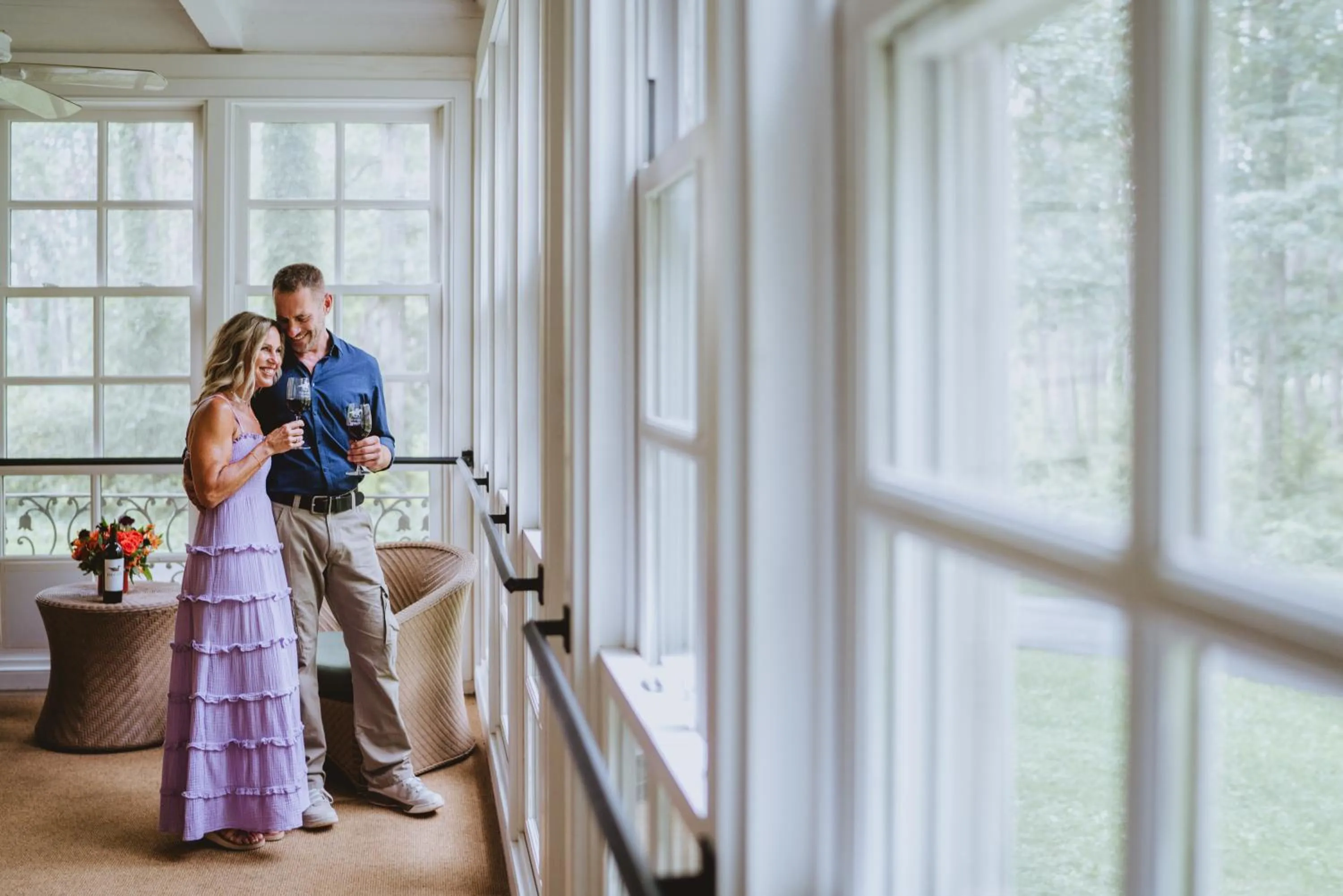 Patio in Gideon Putnam Resort & Spa