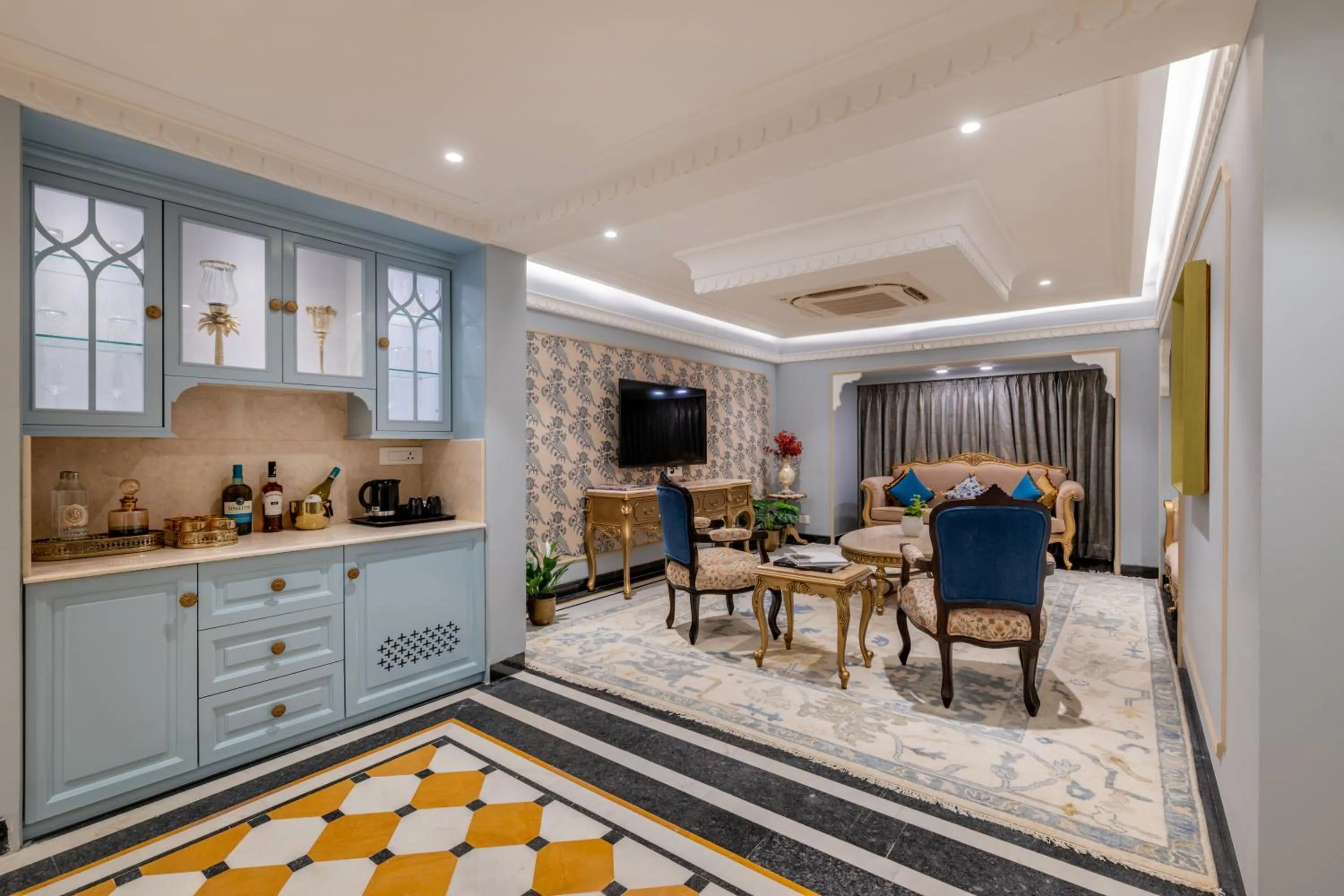 Seating area in The Residency - A Boutique Hotel