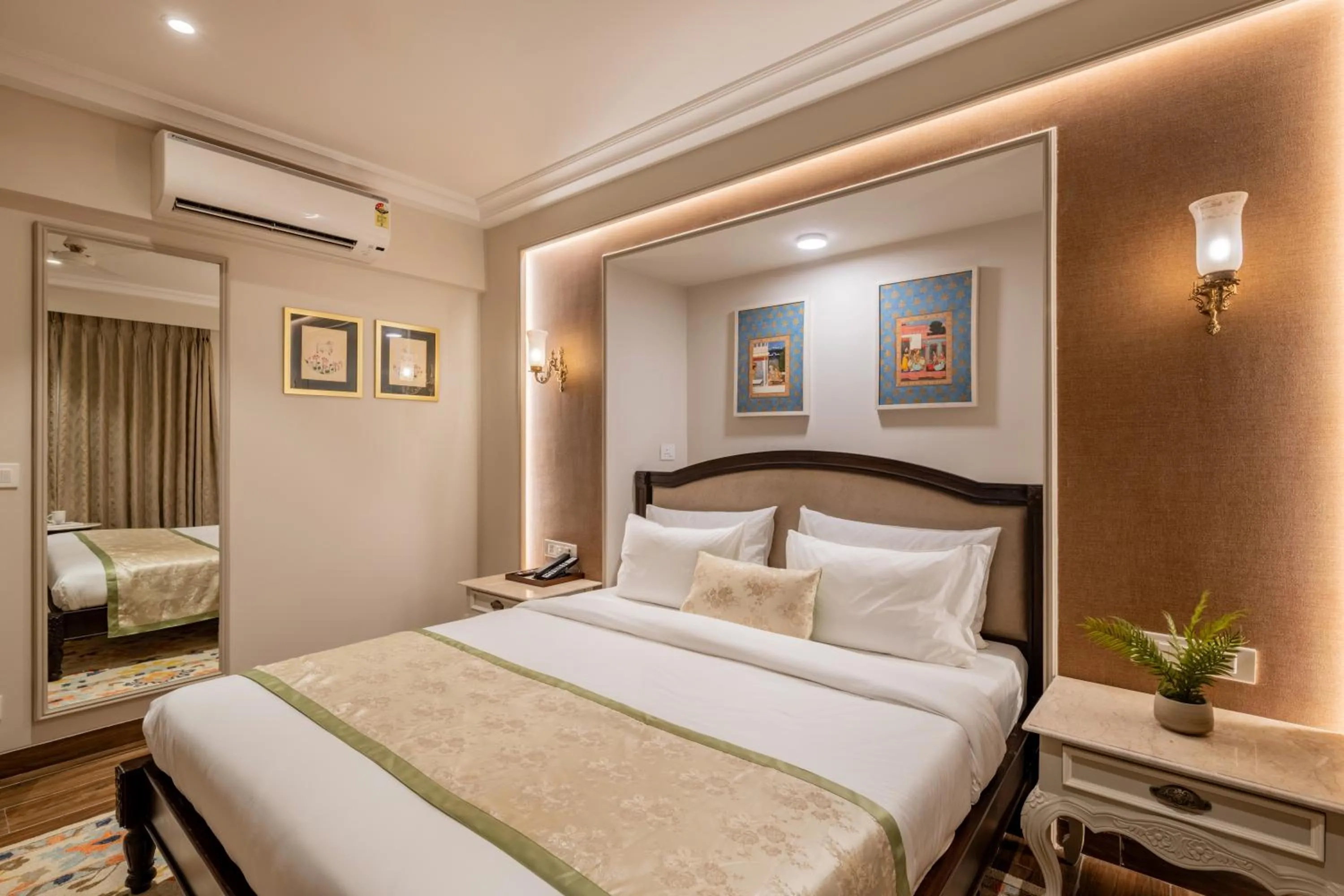 Bed in The Residency - A Boutique Hotel
