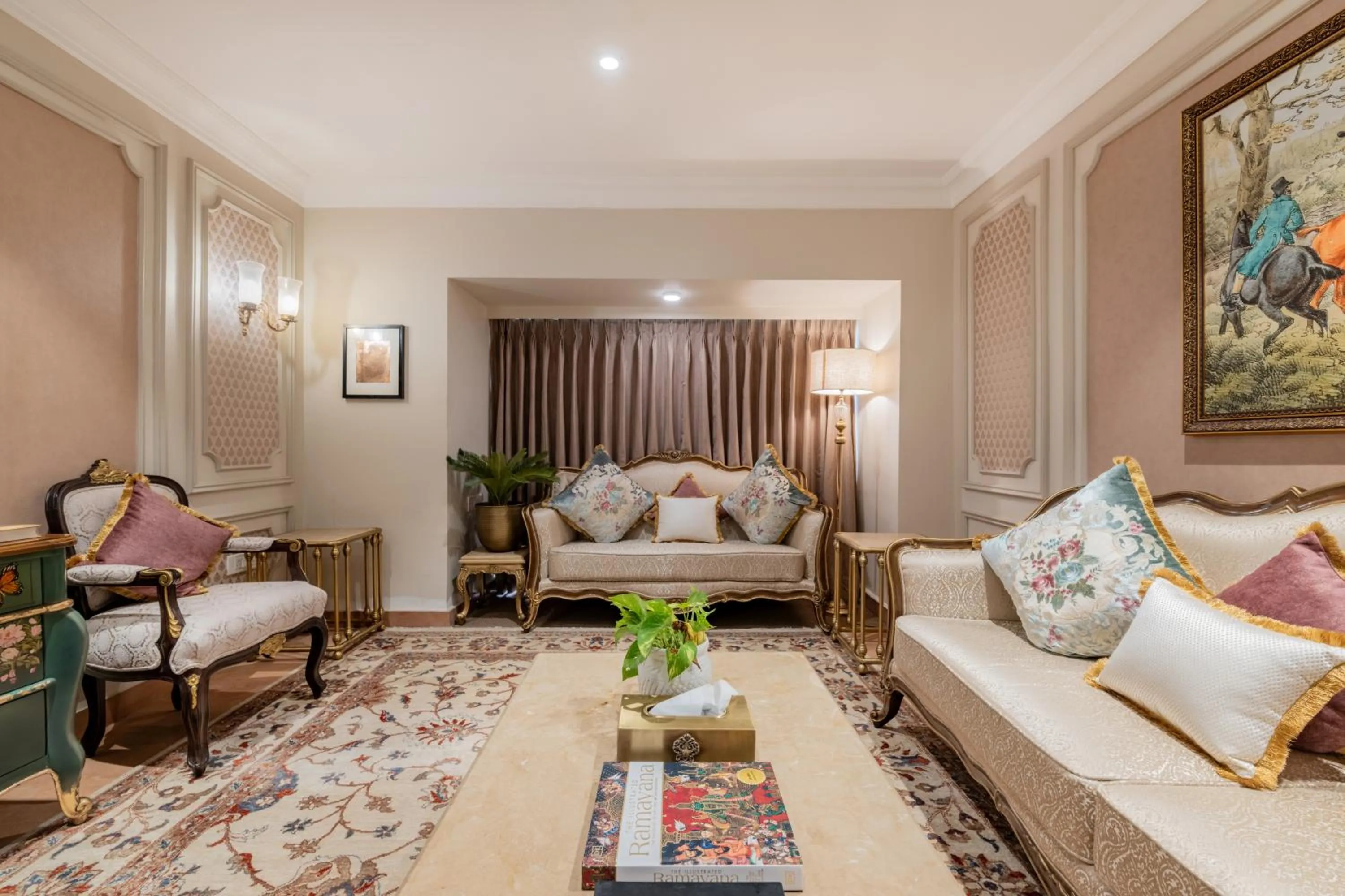 Living room in The Residency - A Boutique Hotel
