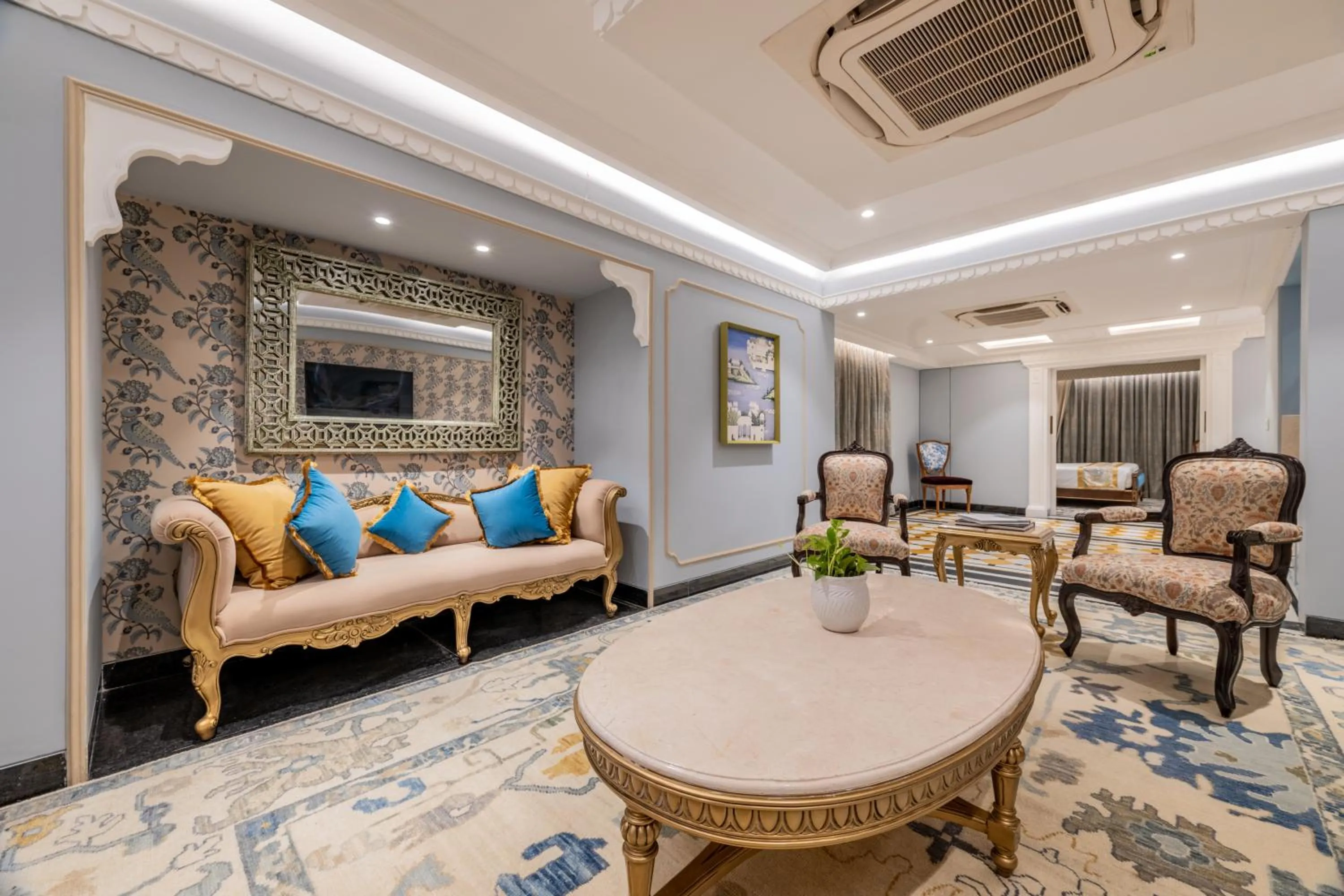 Living room in The Residency - A Boutique Hotel