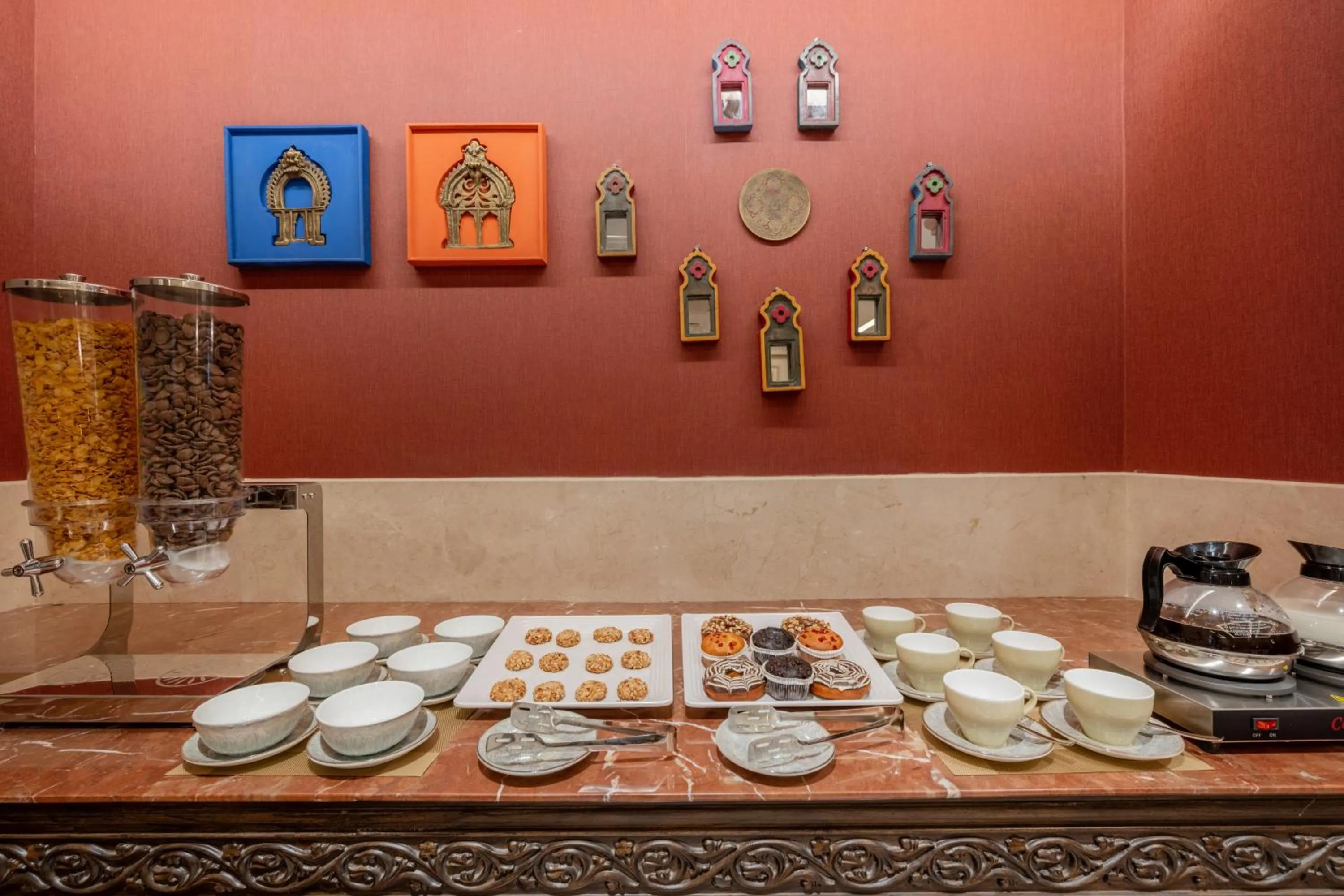 Food and drinks in The Residency - A Boutique Hotel
