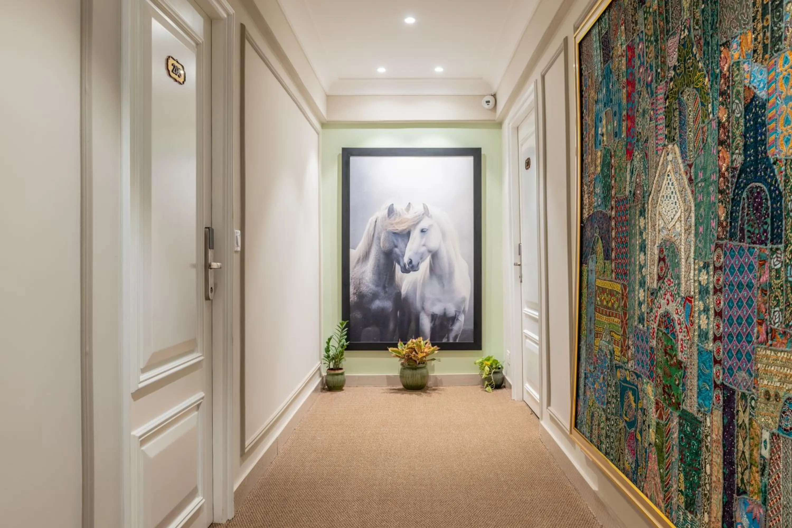 Lobby or reception in The Residency - A Boutique Hotel